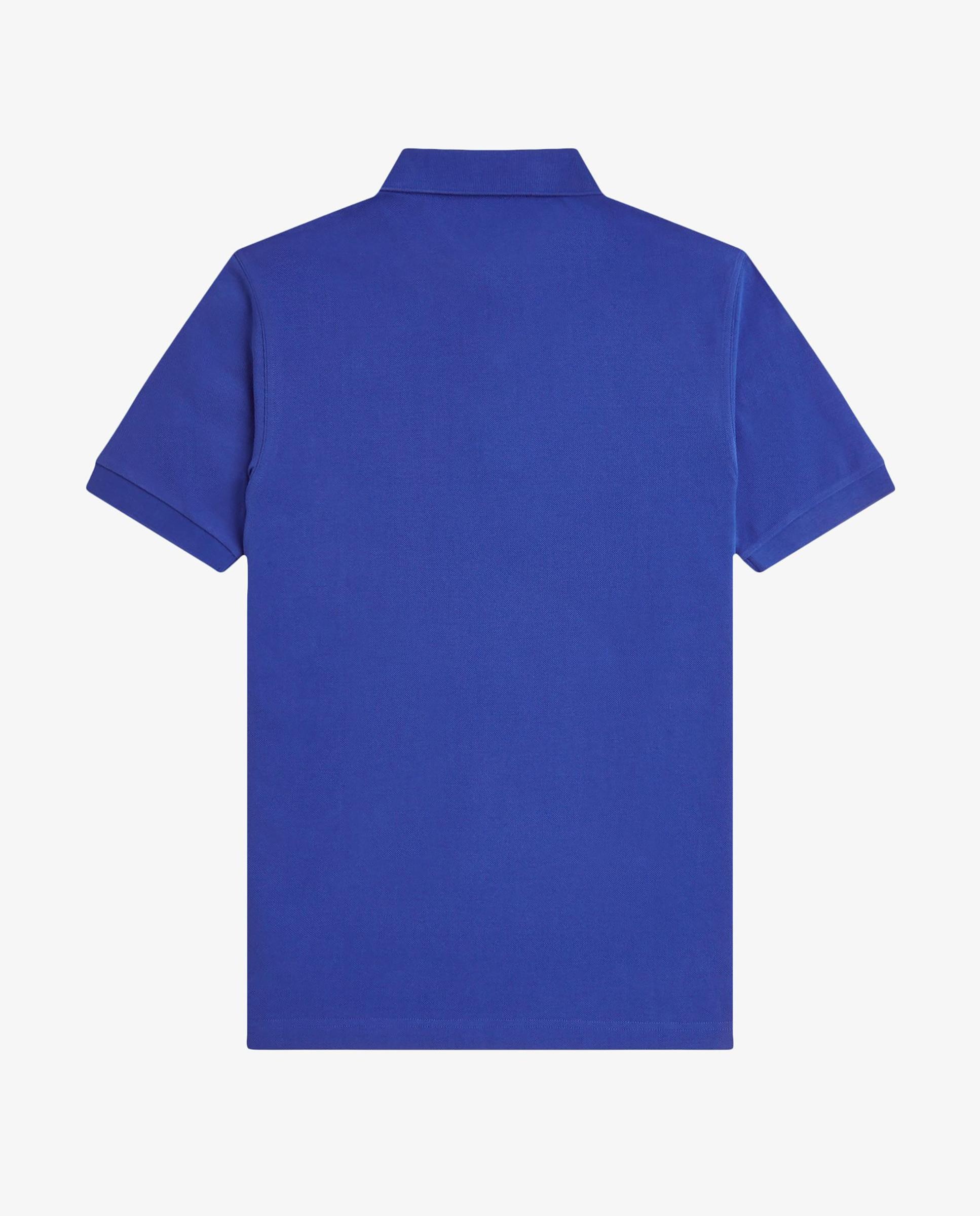 Polo de hombre liso de manga corta en piqué de algodón - Fred Perry - Azul royal Azul royal-7