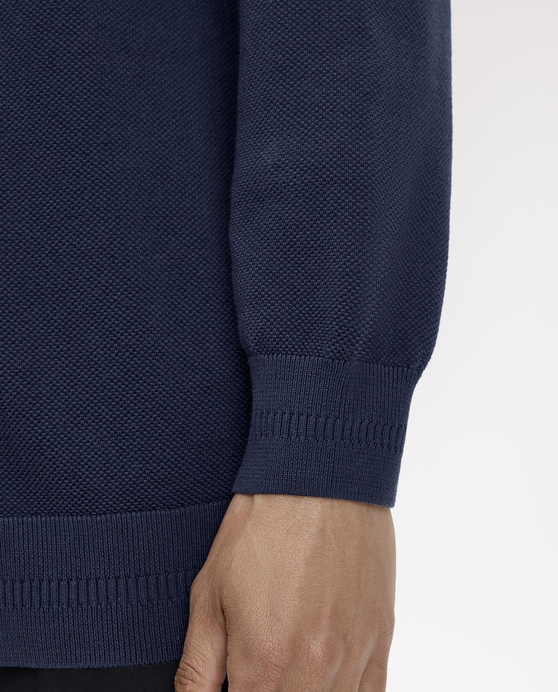 Imagen 5 de Jersey de hombre liso con cuello redondo - Fred Perry - Azul oscuro Azul oscuro
