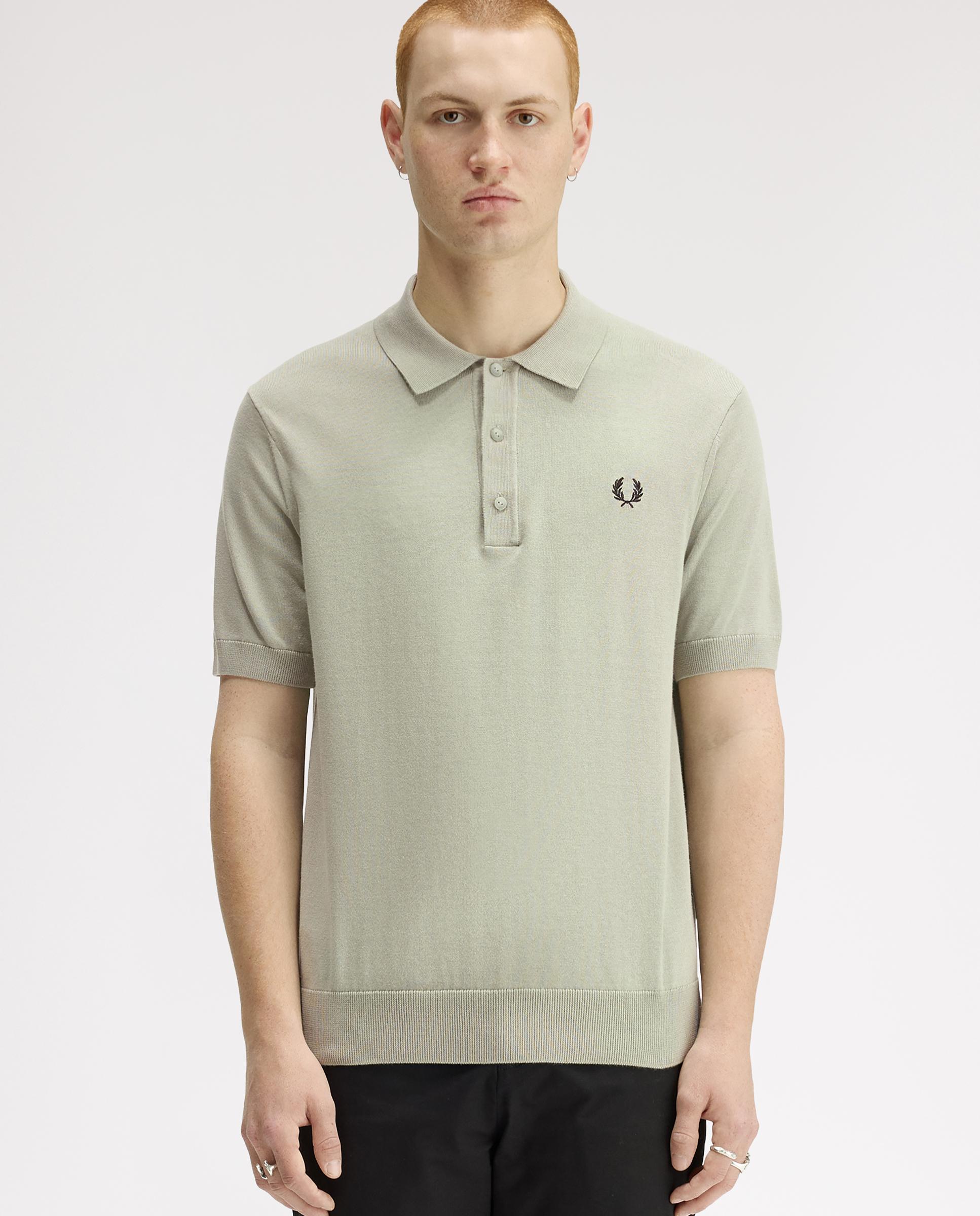 Jersey de hombre con cuello polo en punto liso de algodón Supima
