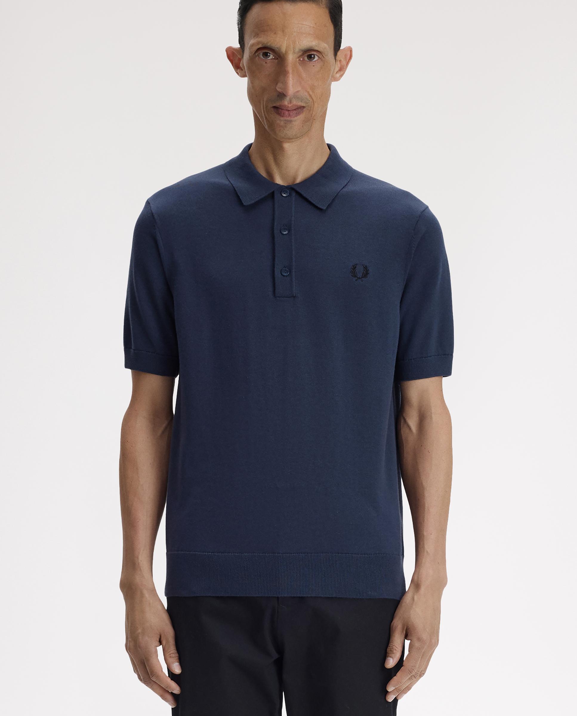 Imagen 0 de Jersey de hombre con cuello polo y manga corta Azul claro