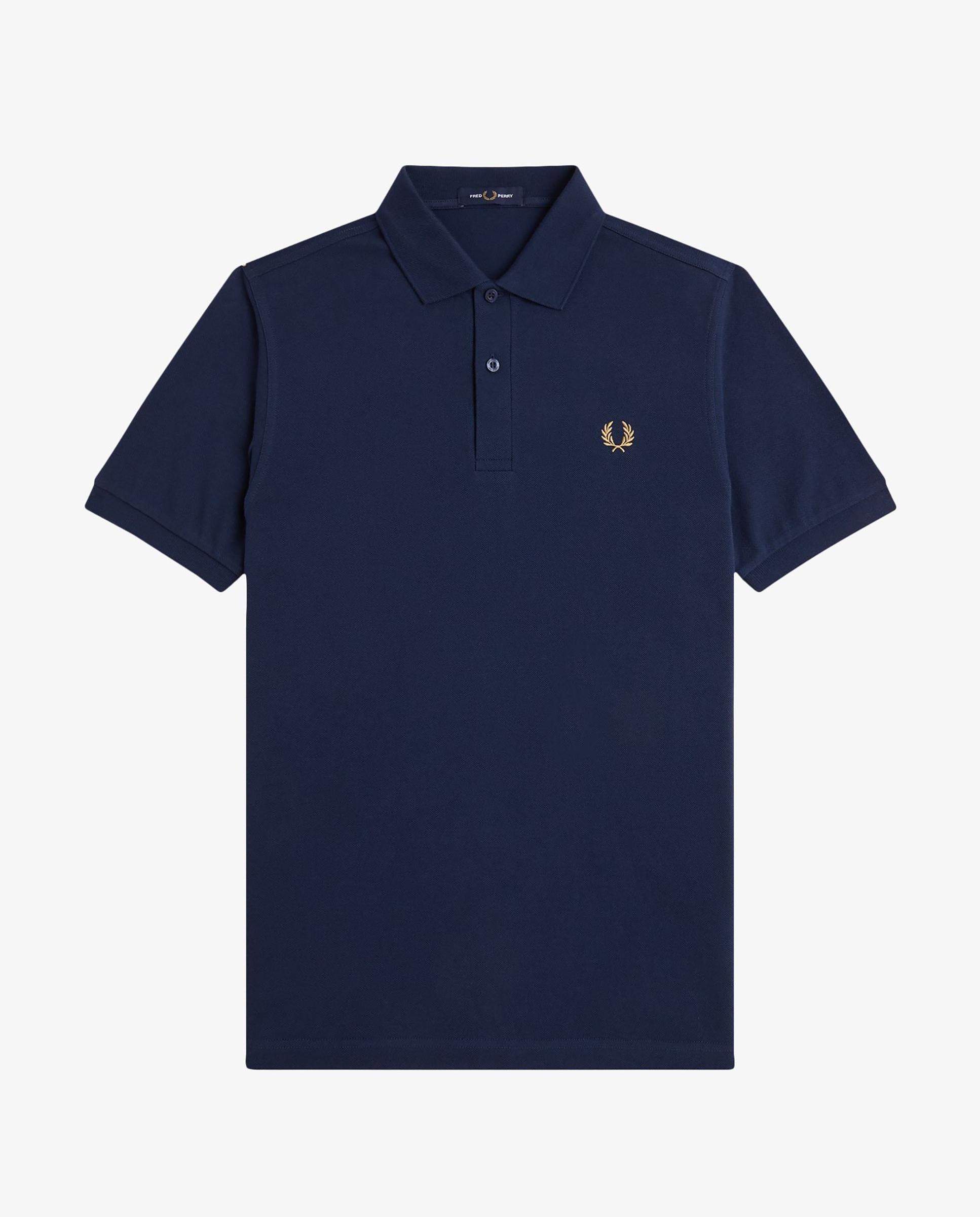 Polo de hombre de manga corta con diseño bordado - Fred Perry - Azul oscuro Azul oscuro-7