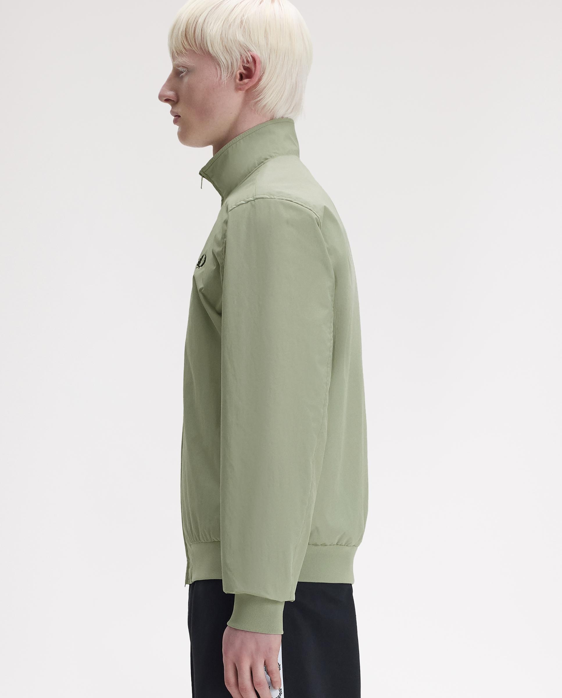 Cazadora de hombre Brentham con cremallera bidireccional - Fred Perry - Verde claro Verde claro-2