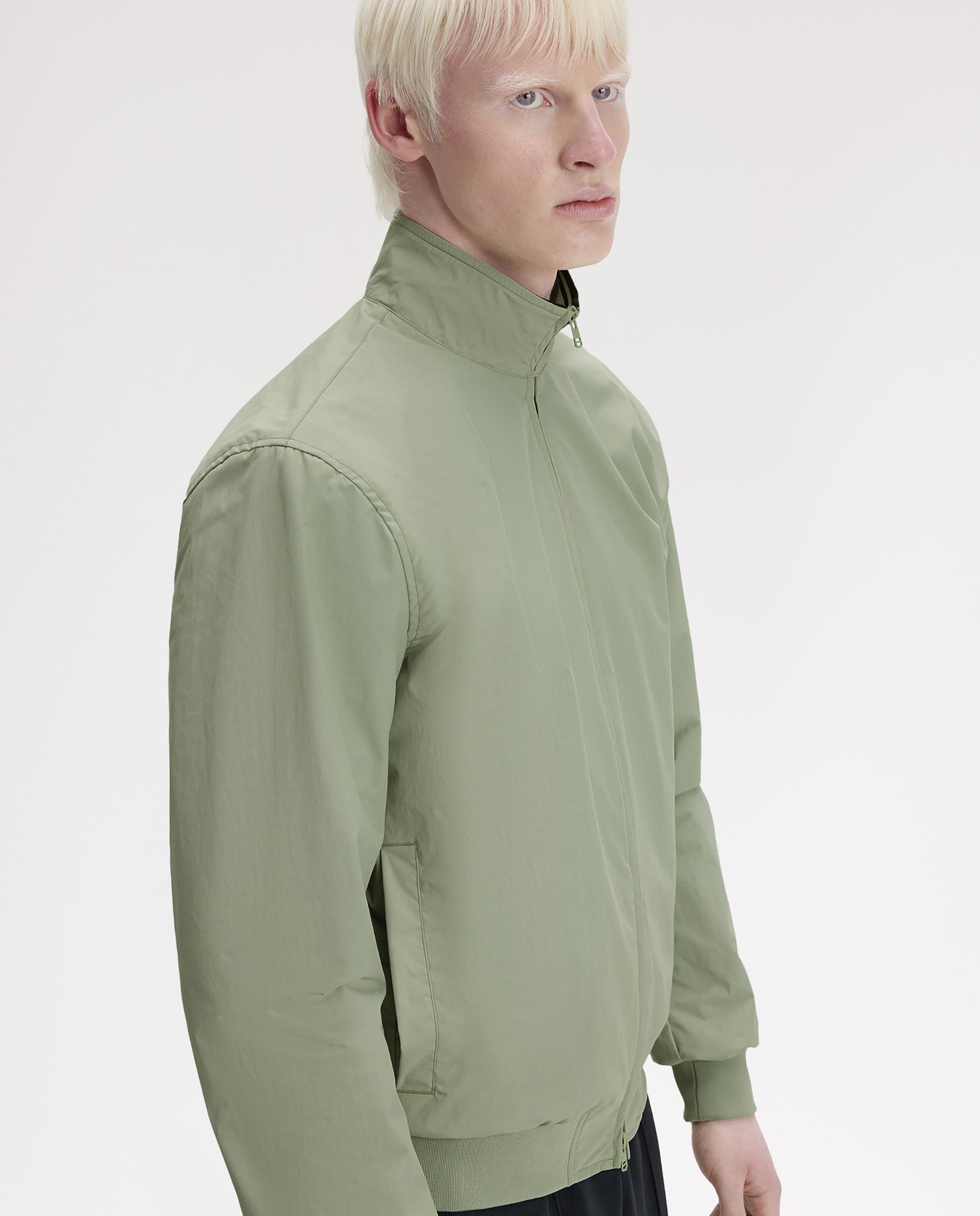 Cazadora de hombre Brentham con cremallera bidireccional - Fred Perry - Verde claro Verde claro-6