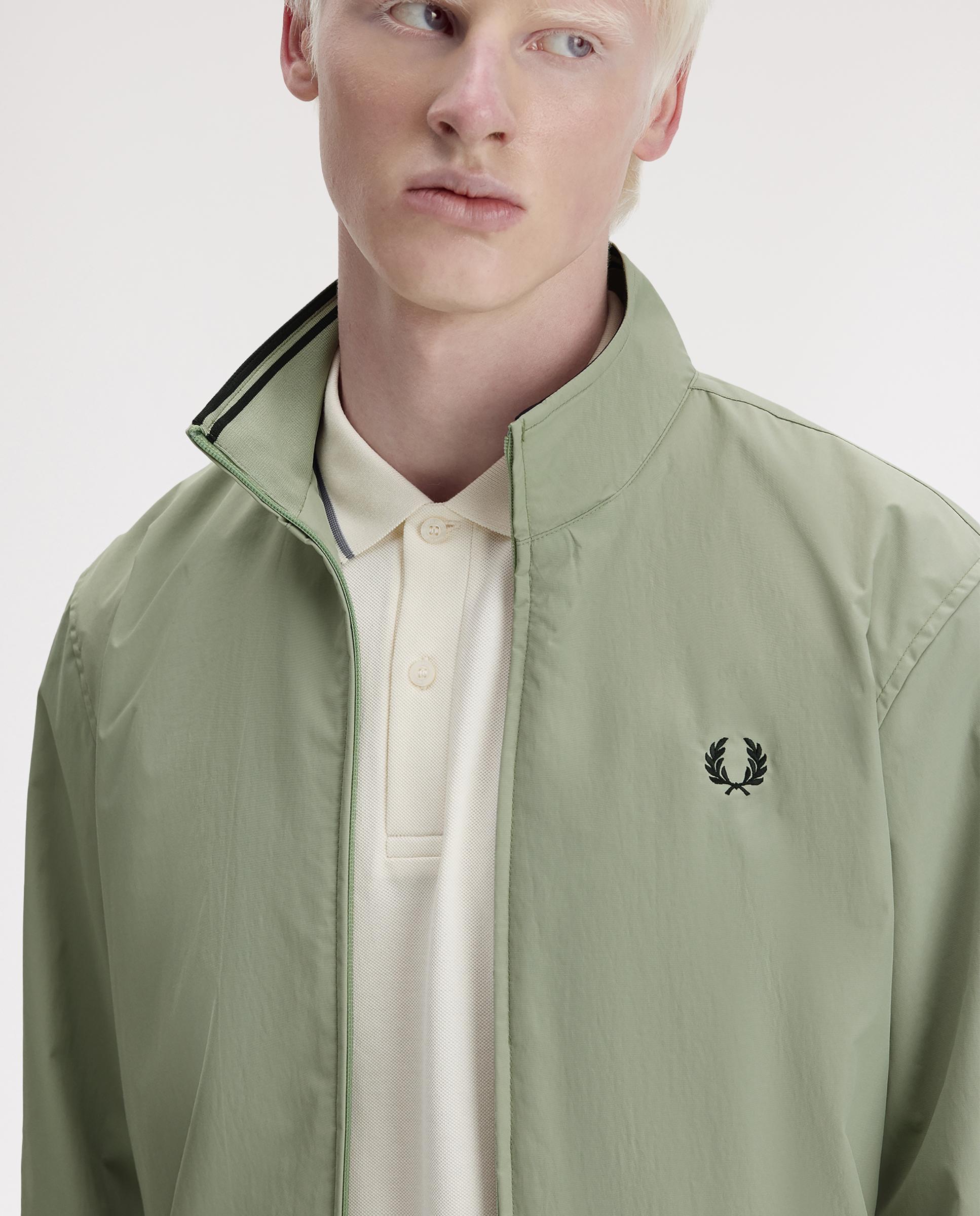 Cazadora de hombre Brentham con cremallera bidireccional - Fred Perry - Verde claro Verde claro-7