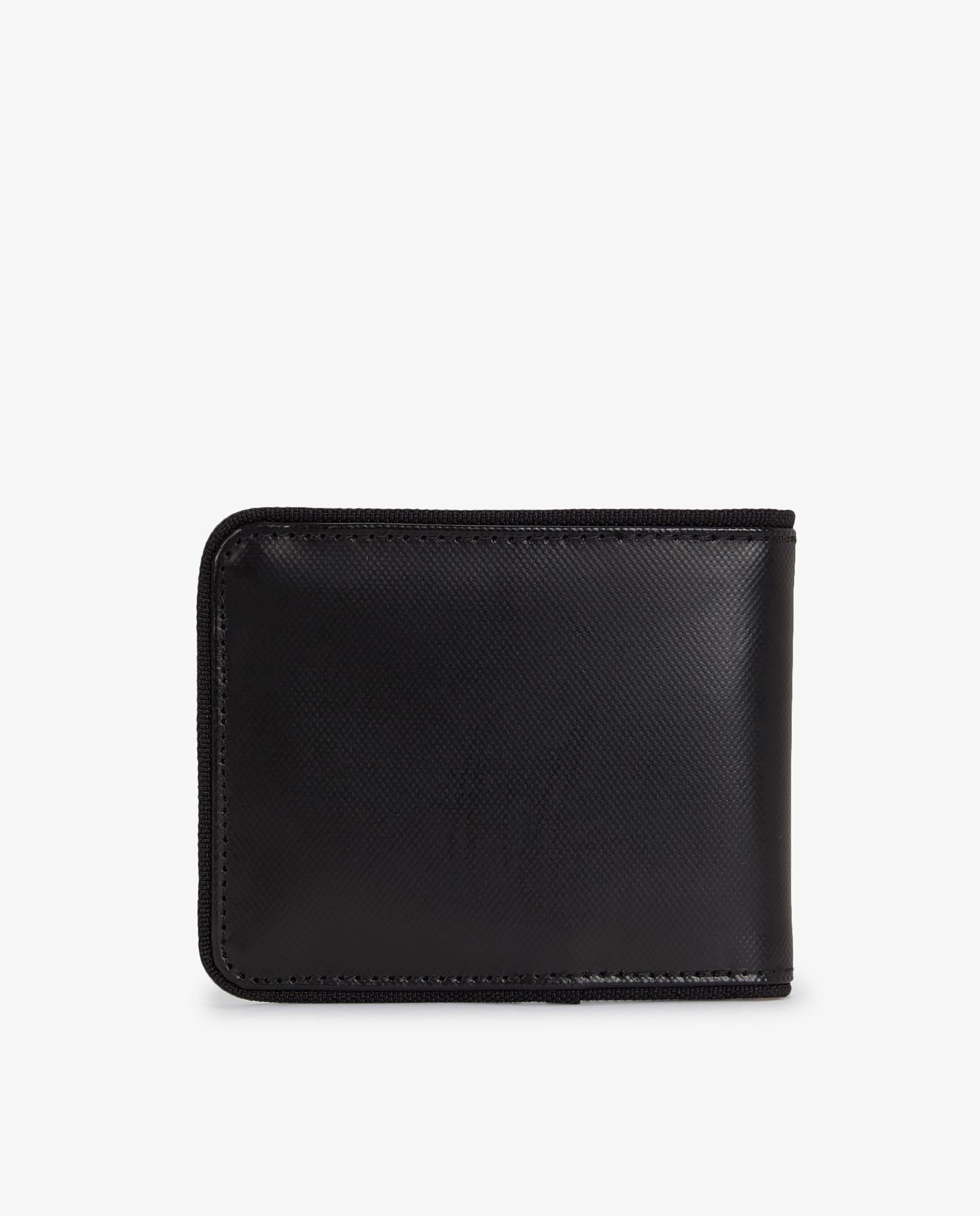 Cartera de hombre lisa sin monedero - Fred Perry - Negro Negro-3