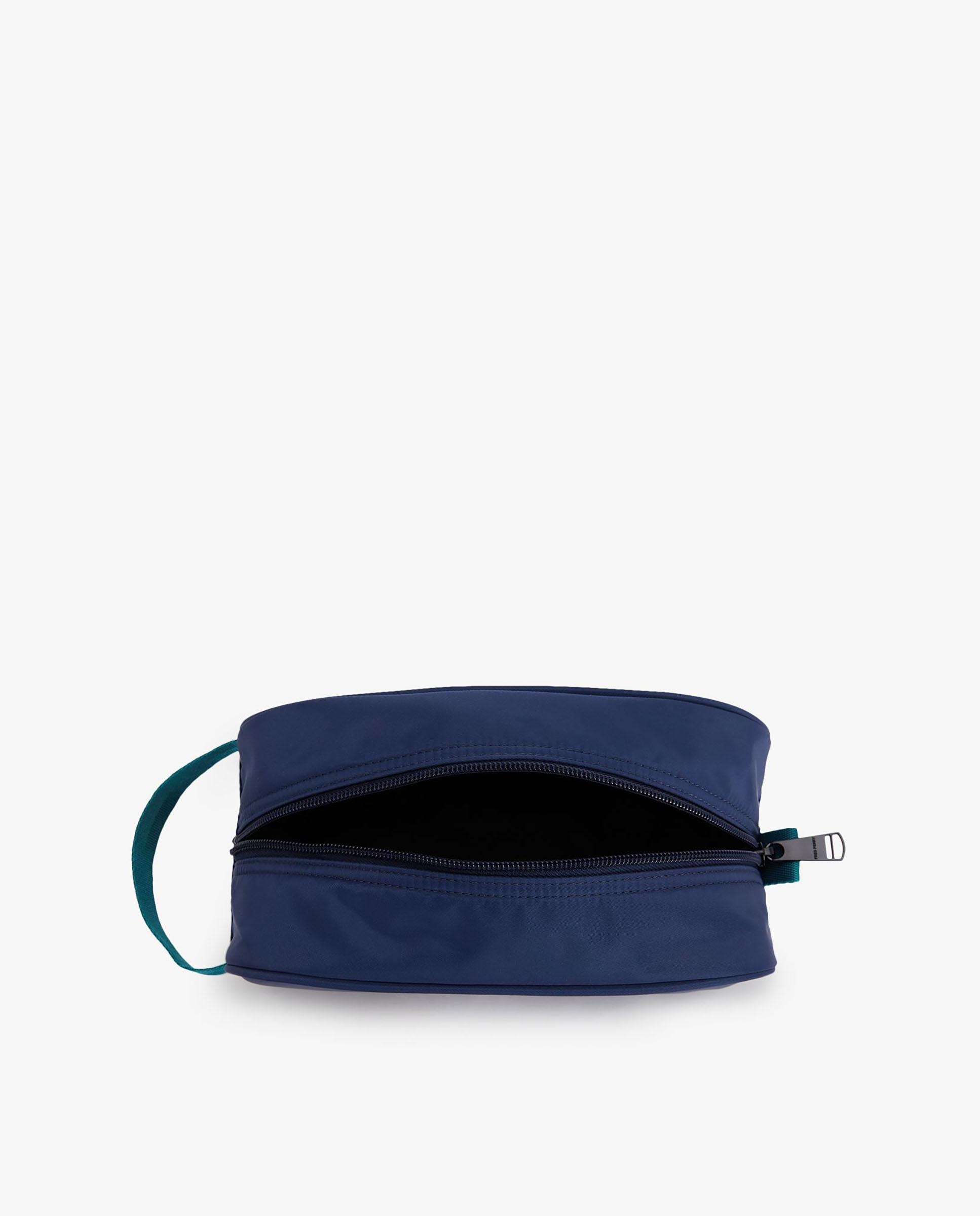 Imagen 4 de Neceser de hombre deportivo en nailon - Fred Perry - Azul Azul