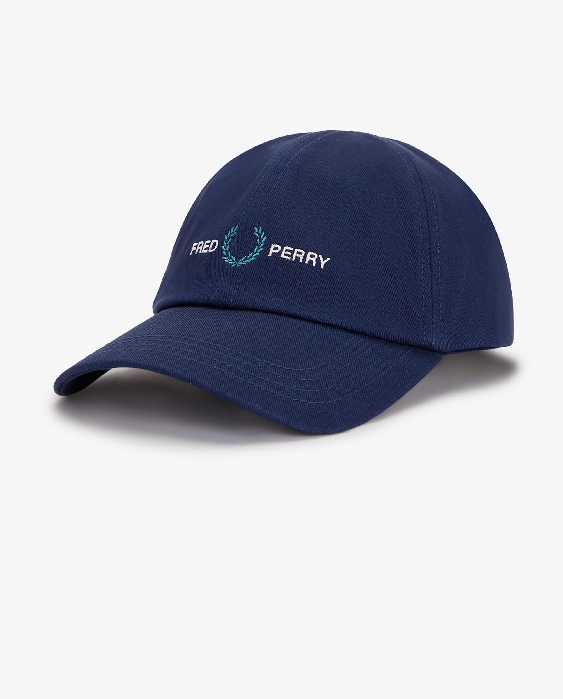 Imagen 0 de Gorra baseball de hombre de sarga de algodón con logotipo Azul