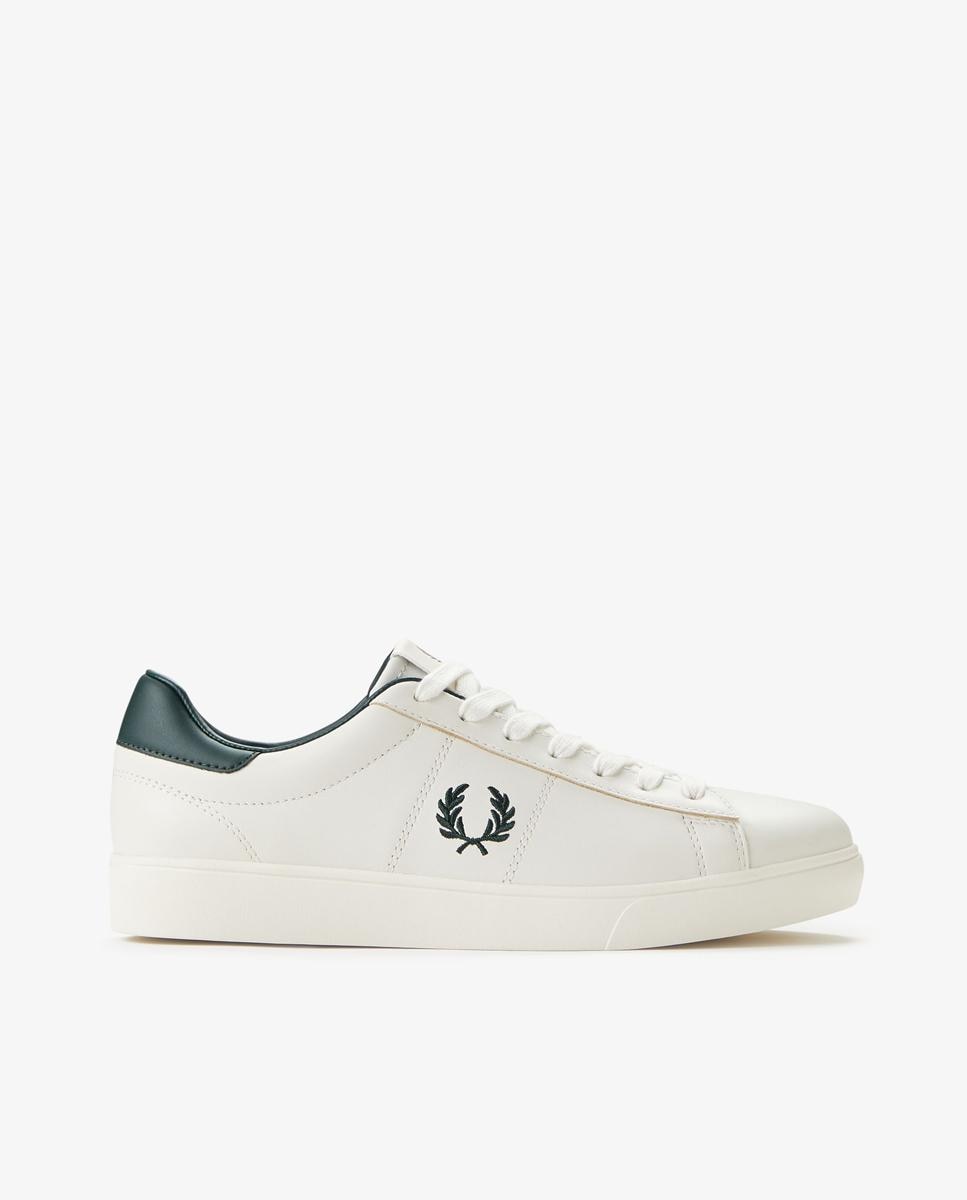 Fred Perry - Zapatillas deportivas de hombre Spencer con logo y cordones.