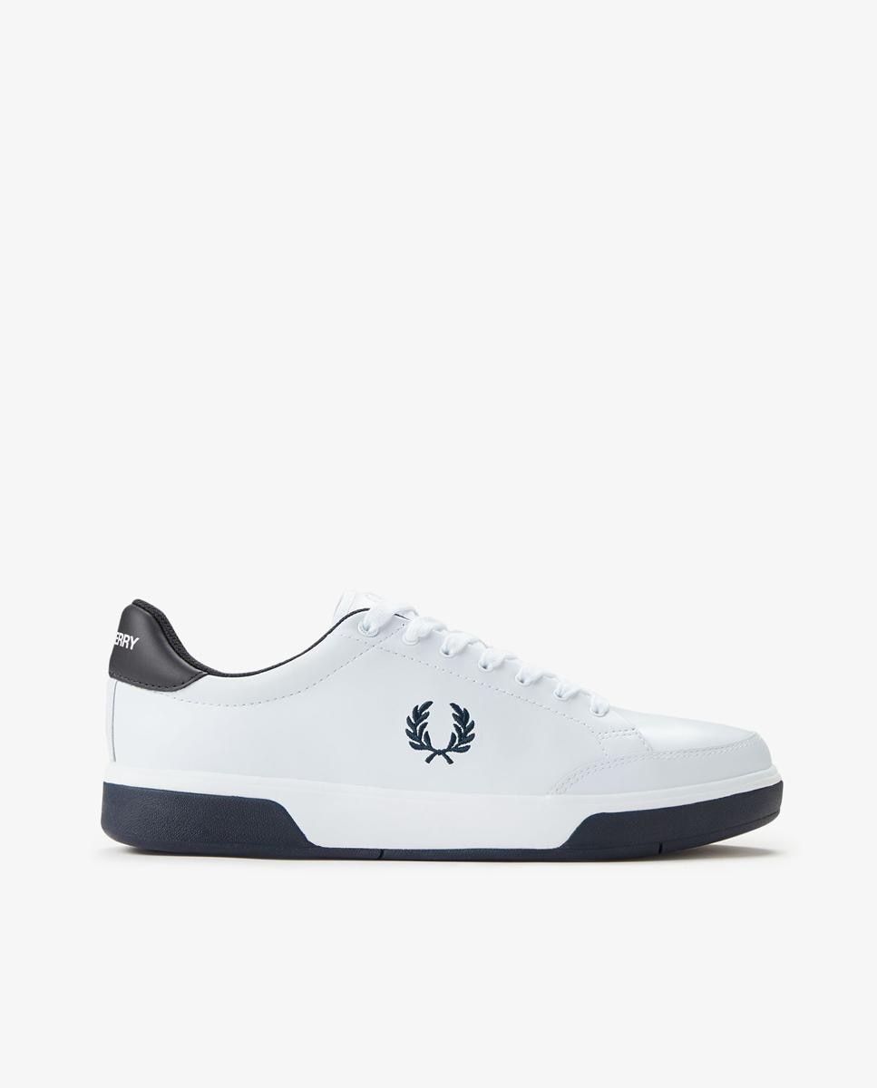 Fred Perry - Zapatillas deportivas de hombre B301 con logo y cordones.