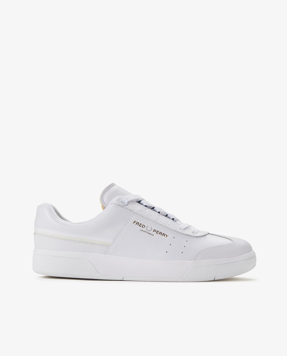 Fred Perry - Zapatillas deportivas de hombre B302 con logo y cordones.