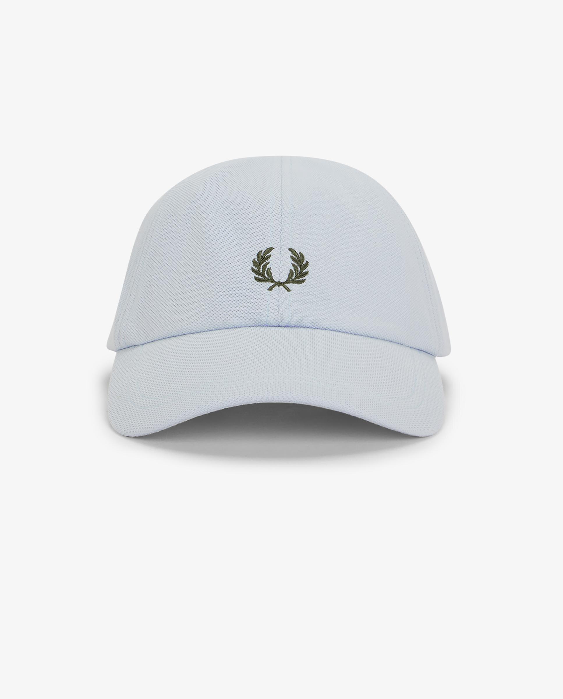 Imagen 5 de Gorra baseball de hombre clásica de piqué de algodón ajustable - Fred Perry - Crudo Azul claro