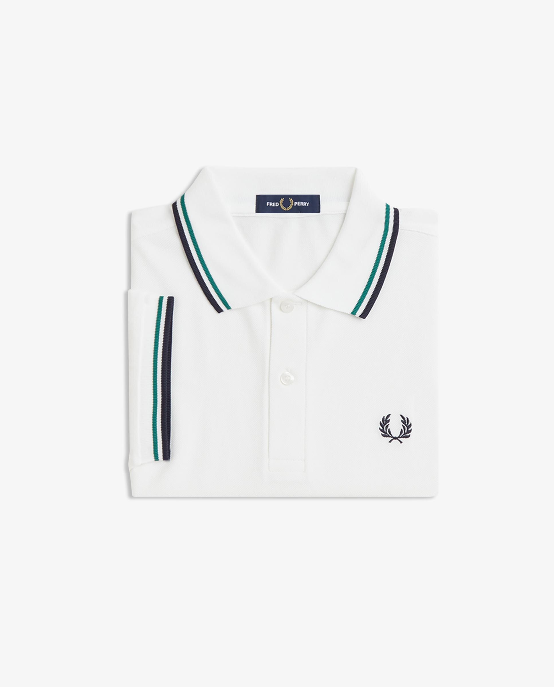 Polo de hombre de piqué de algodón manga corta - Fred Perry - Merengue Merengue-8