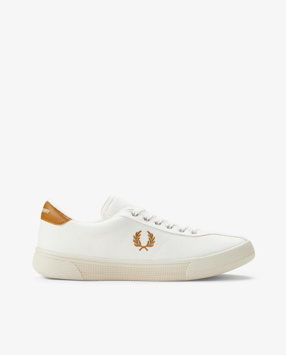Fred Perry - Zapatillas deportivas de hombre Poly con logo y cordones.