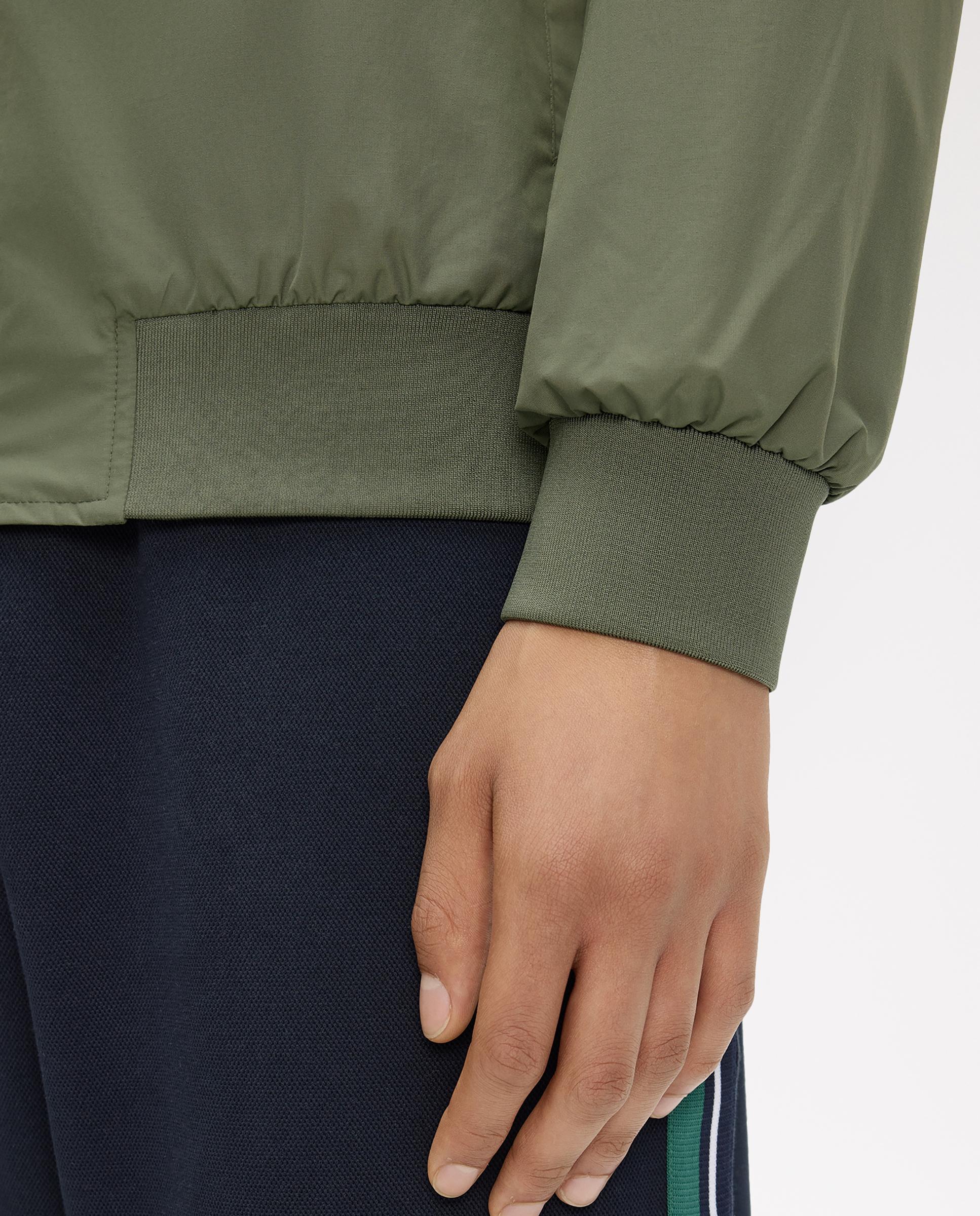 Cazadora de hombre Brentham con cremallera bidireccional - Fred Perry - Verde cadete Verde cadete-8