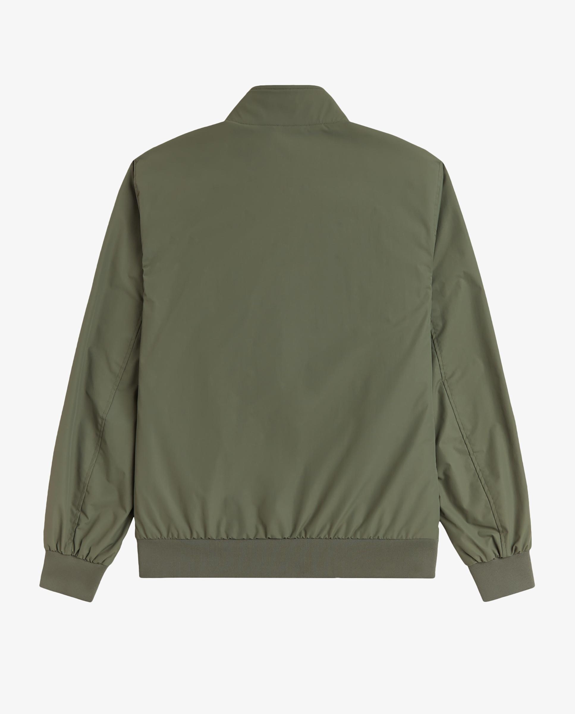 Cazadora de hombre Brentham con cremallera bidireccional - Fred Perry - Verde cadete Verde cadete-9