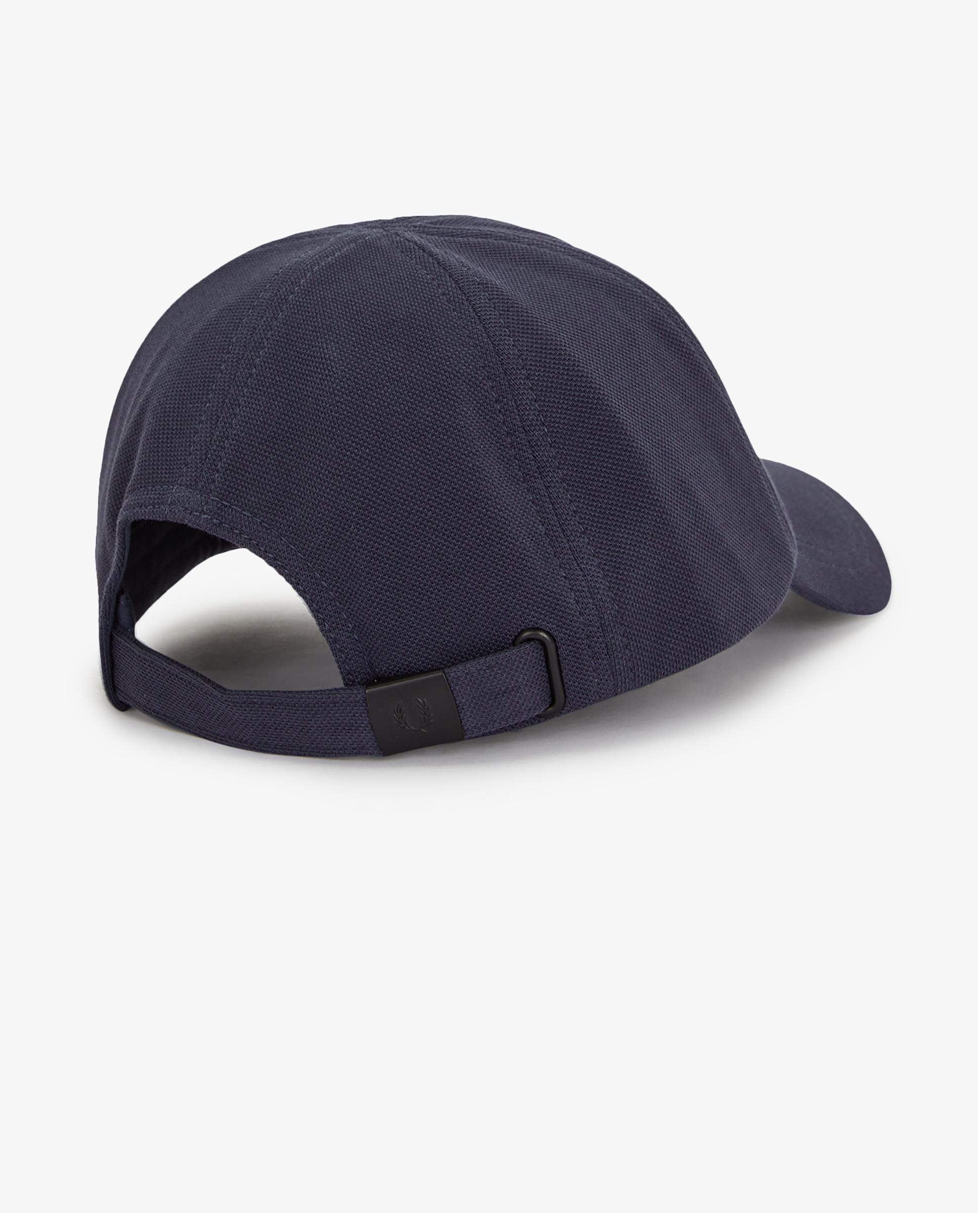 Gorra baseball de hombre clásica de piqué de algodón ajustable - Fred Perry - Azul marino Azul marino-6