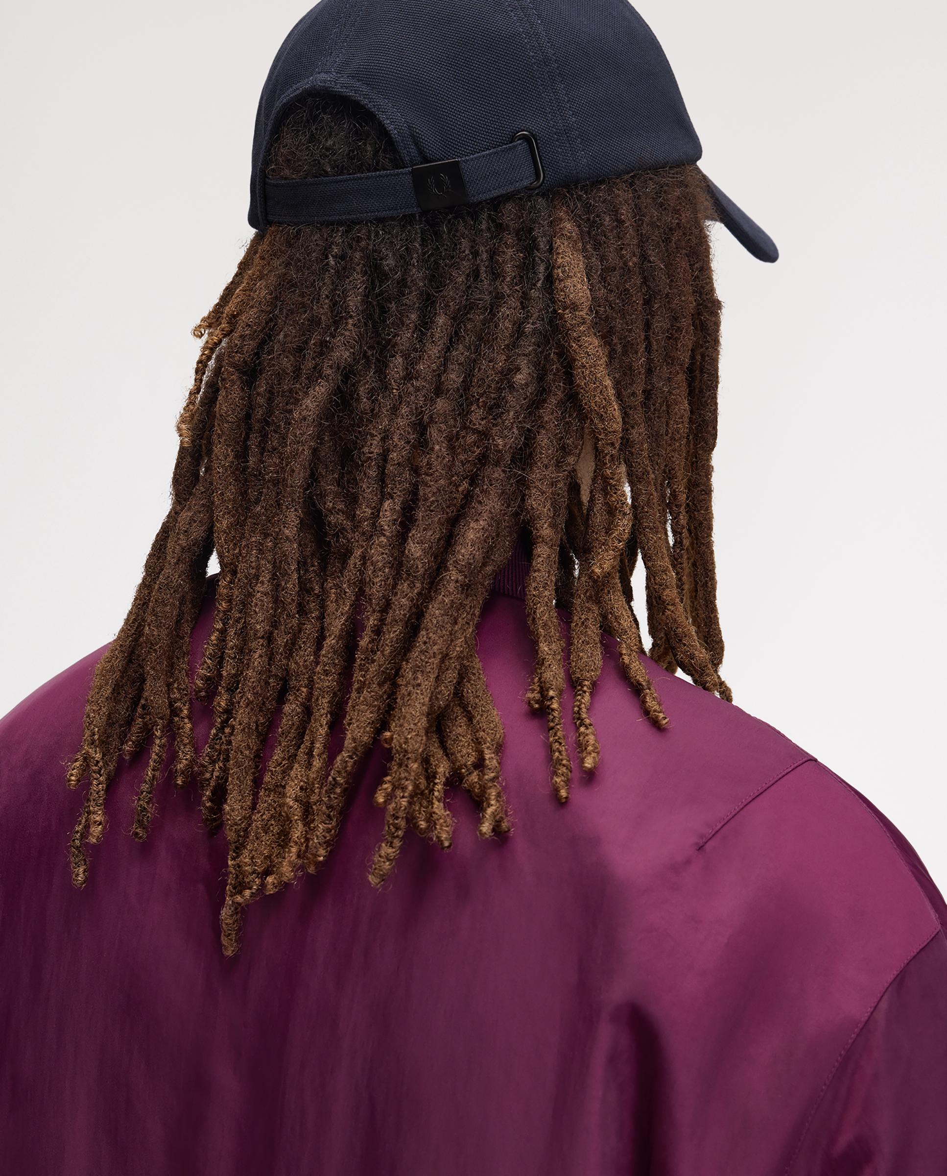 Gorra baseball de hombre clásica de piqué de algodón ajustable - Fred Perry - Azul marino Azul marino-4