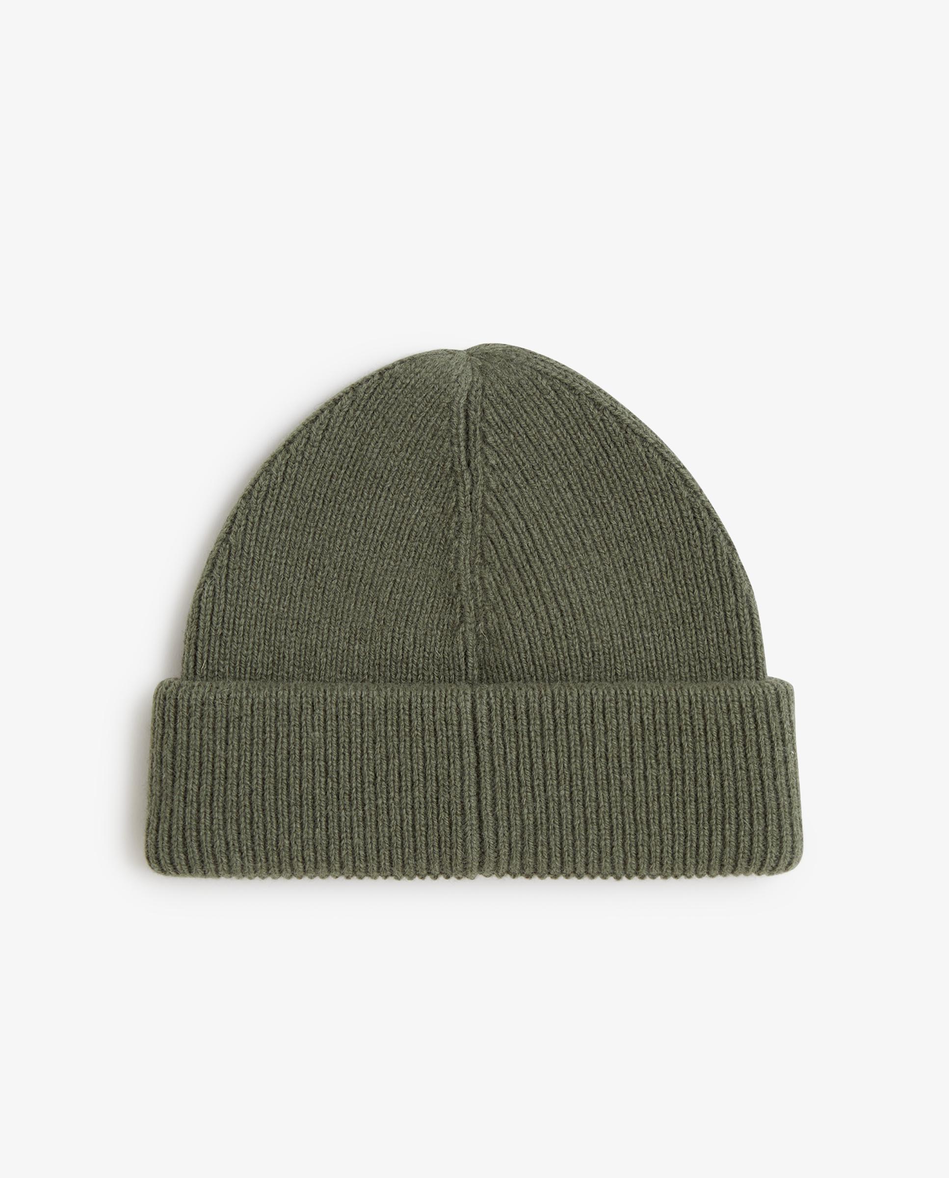 Imagen 5 de Gorro de hombre de lana liso - Fred Perry - Verde militar Verde militar