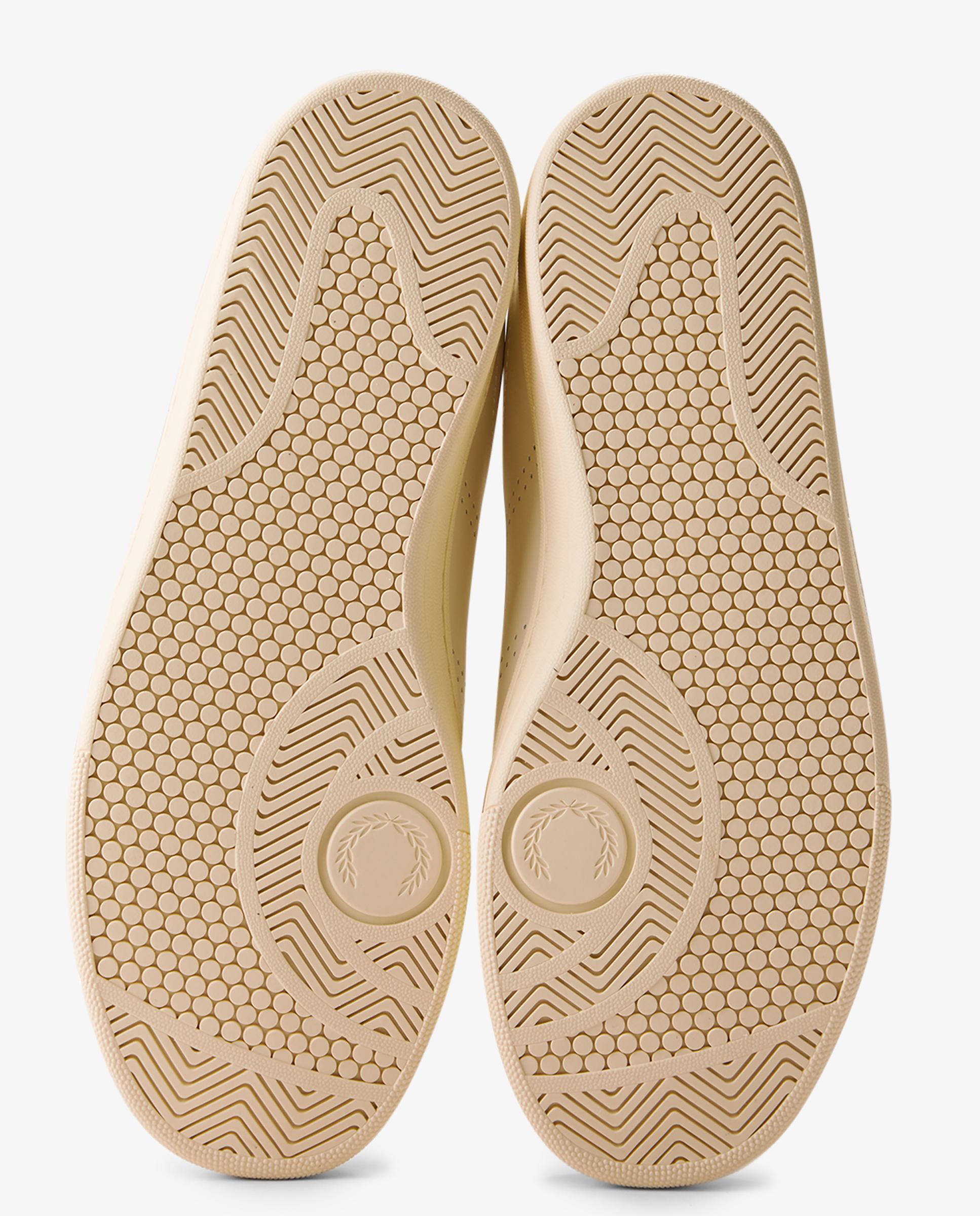 Zapatillas deportivas de hombre b722 de piel - Fred Perry - Beige Beige-4