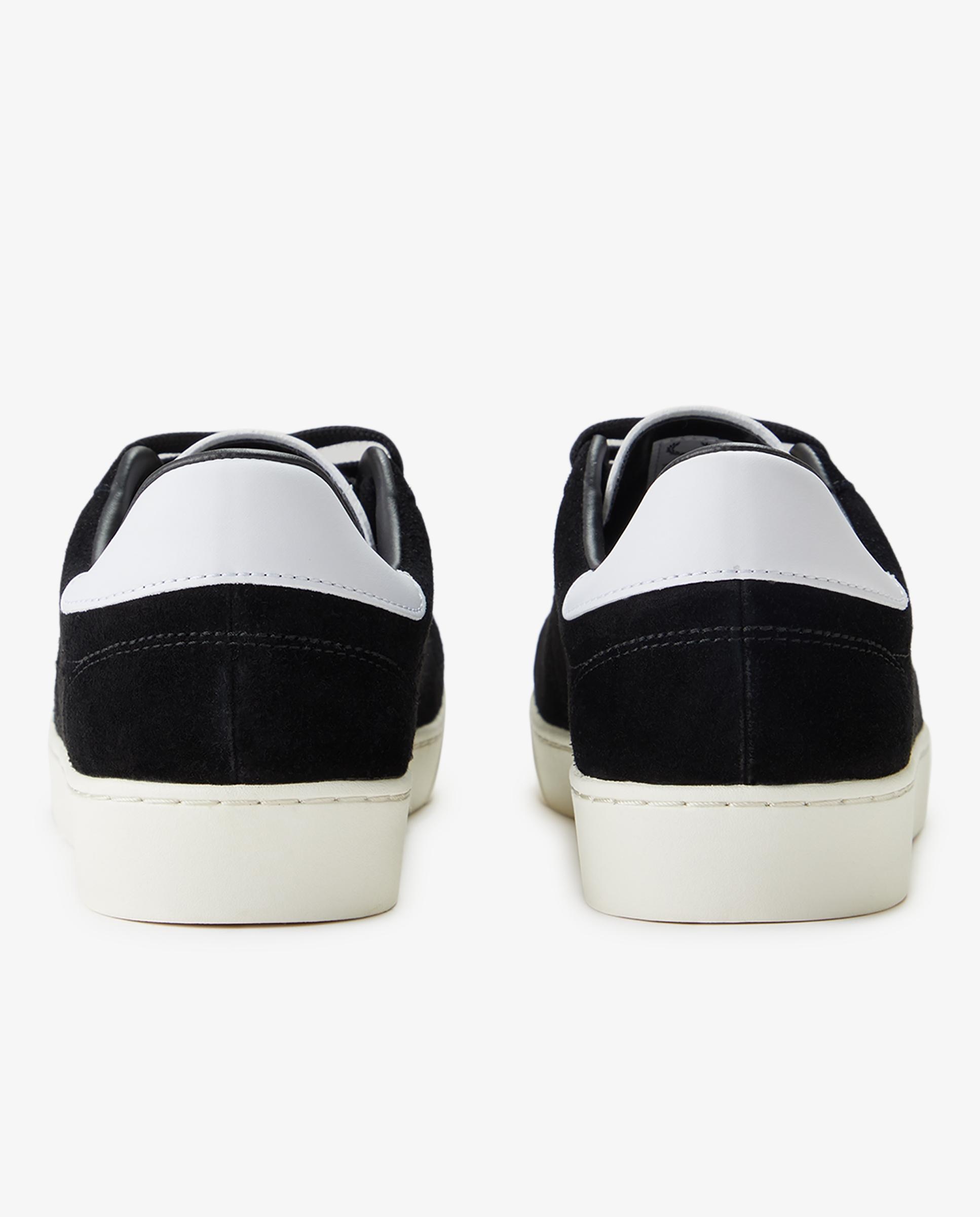 Zapatillas de hombre spencer de ante - Fred Perry - Negro Negro-5