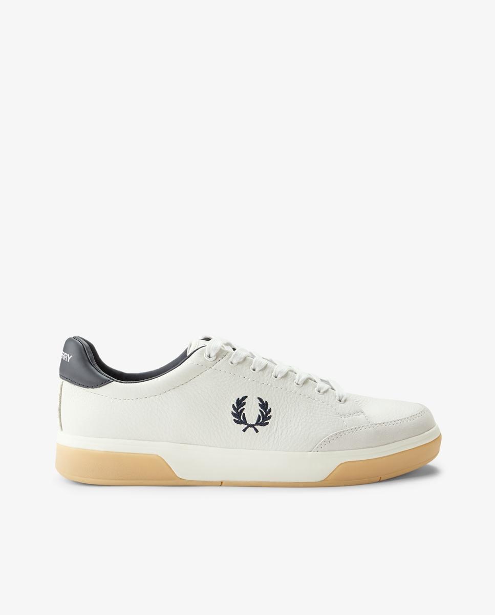 Imagen 0 de Zapatillas deportivas de hombre b301 de piel y ante Blanco