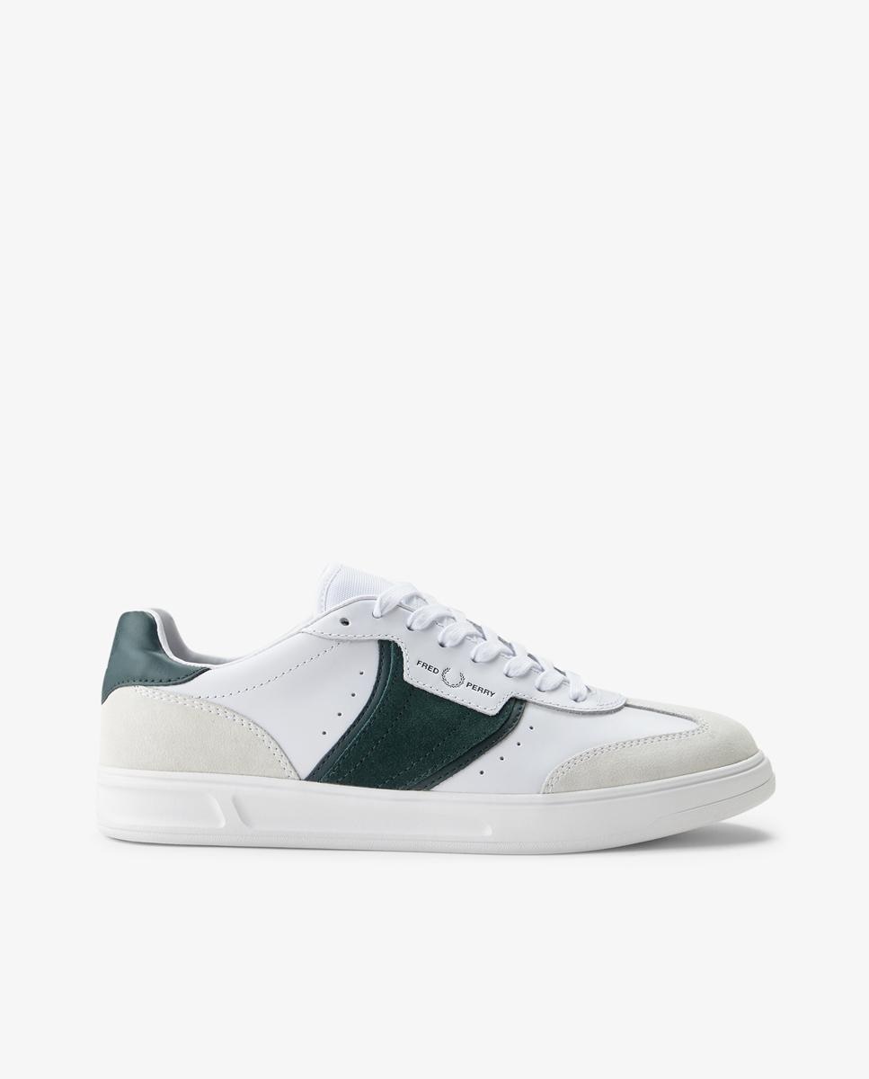 Imagen 0 de Zapatillas deportivas de hombre b4 de piel y ante Blanco