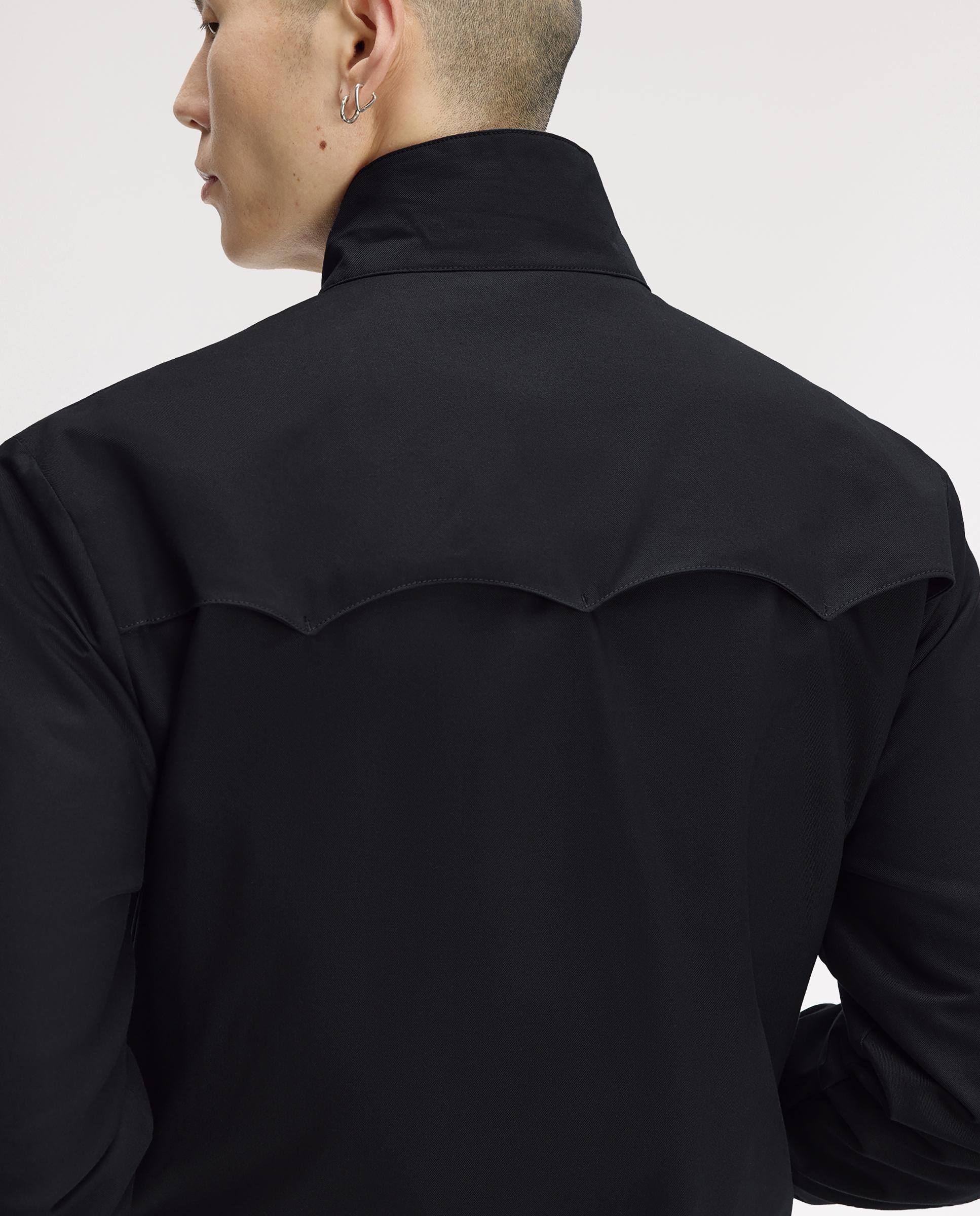 Imagen 6 de Cazadora de hombre harrington con bolsillos laterales - Fred Perry - Negro Negro