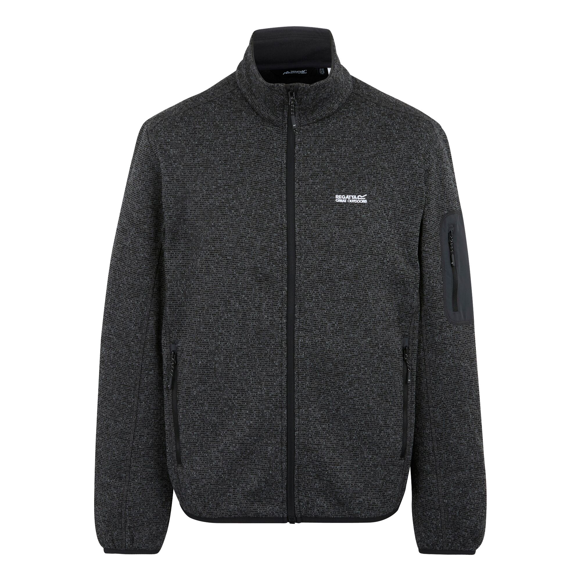 Forro polar de hombre Newhill Regatta - Gris oscuro Gris oscuro-5