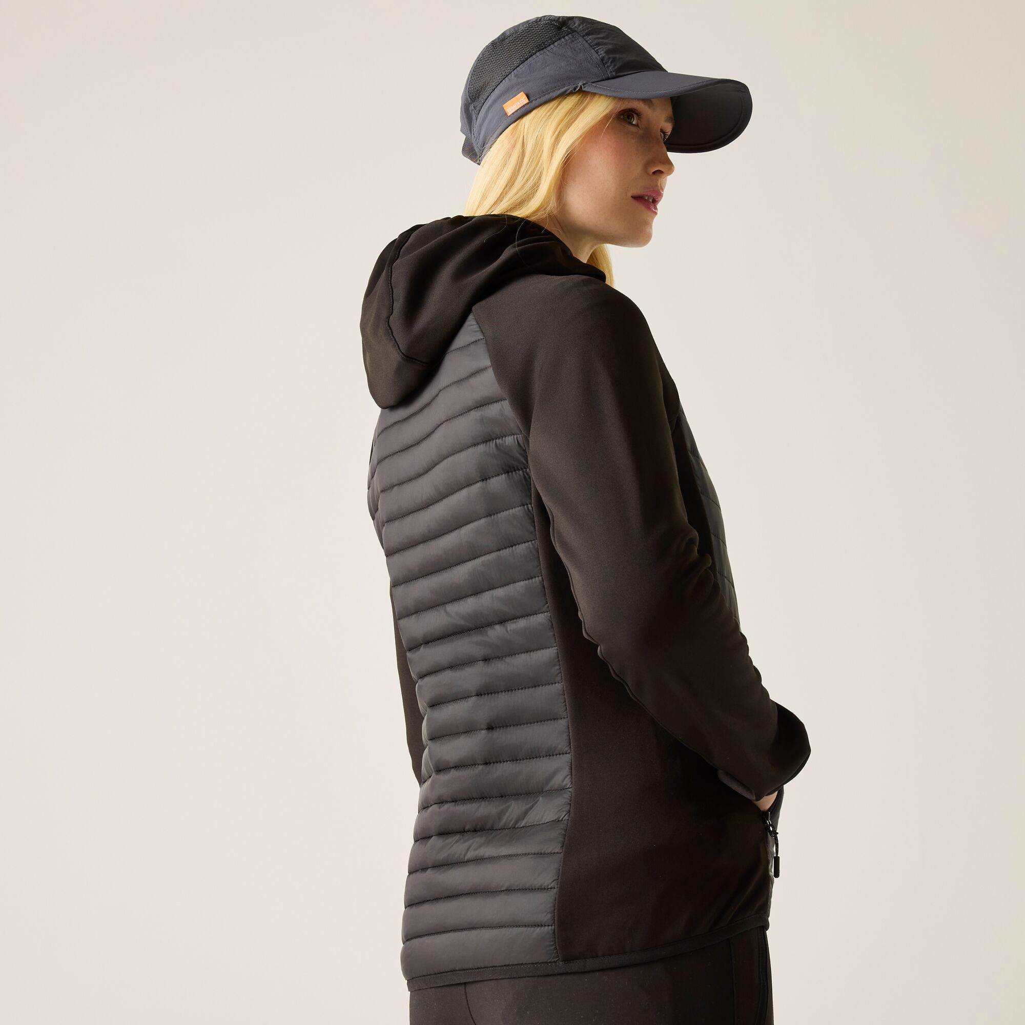 Chaqueta de mujer Andreson Hybrid Regatta - Negro Negro-2