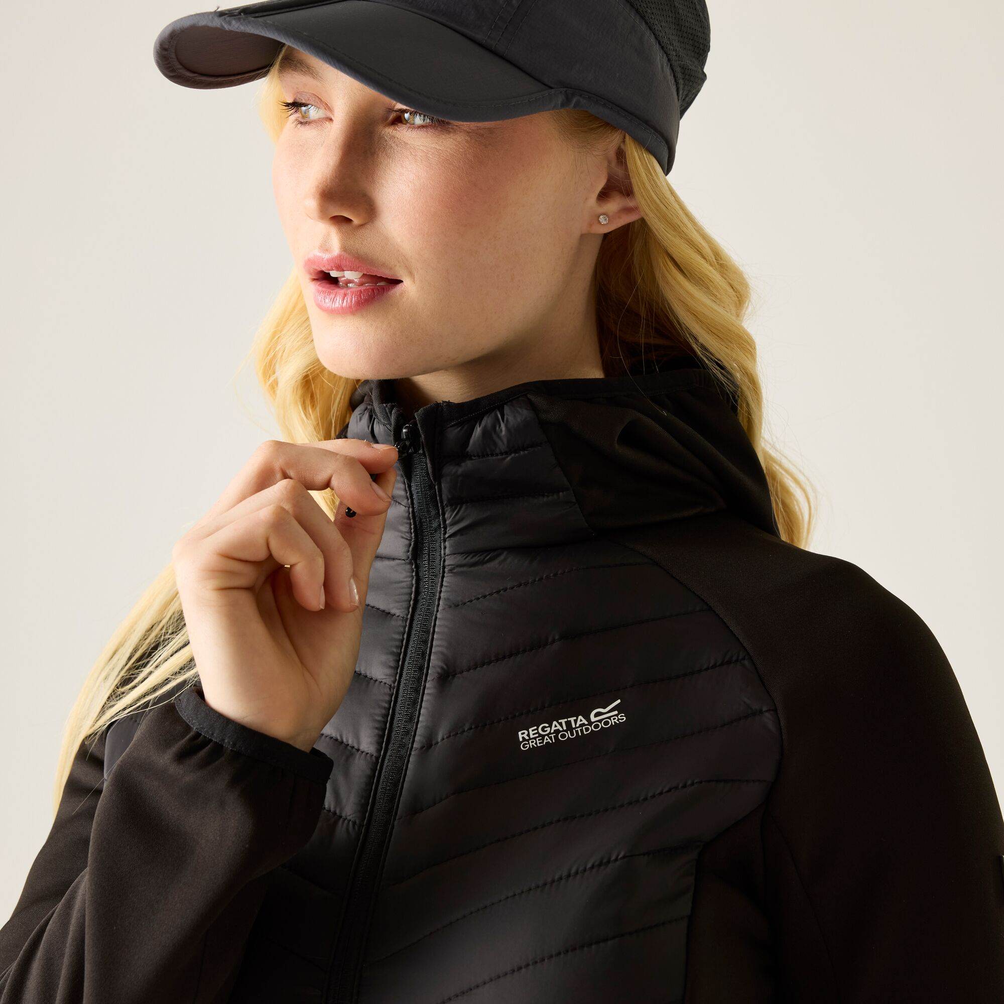 Chaqueta de mujer Andreson Hybrid Regatta - Negro Negro-5