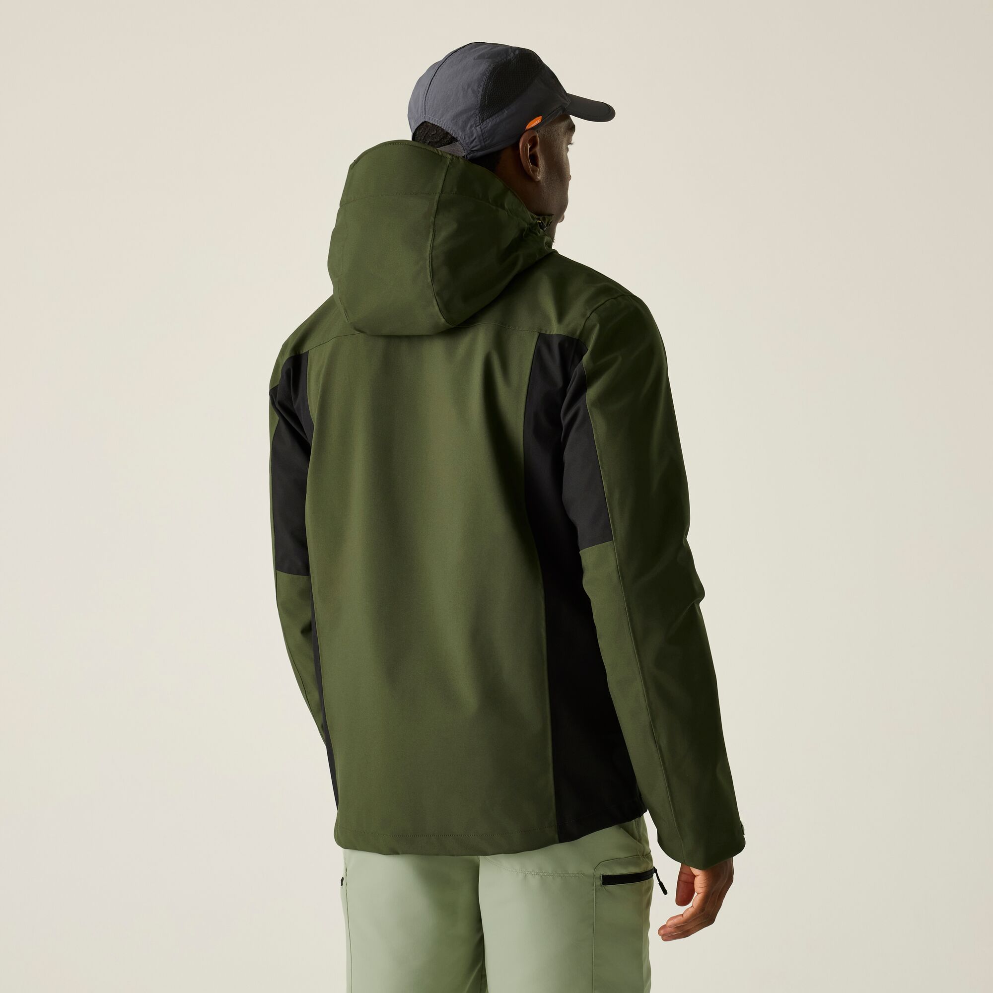 Chubasquero de hombre Birchdale II Regatta - Verde militar Verde militar-2