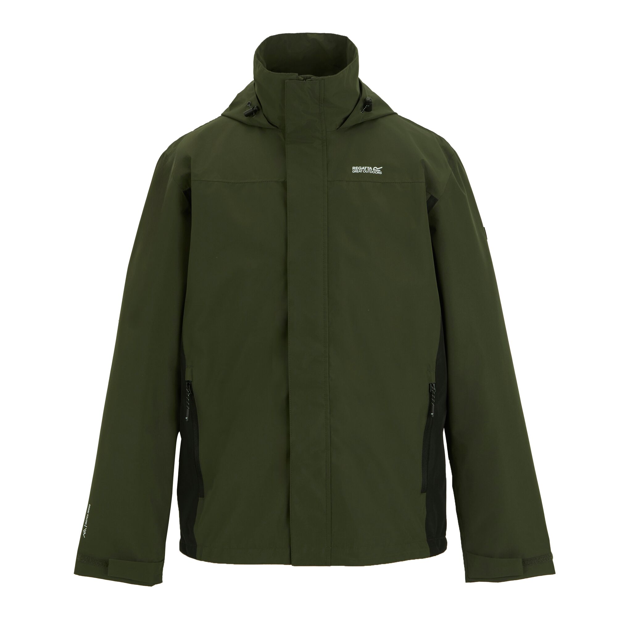 Chubasquero de hombre Matt II Regatta - Verde militar Verde militar-5