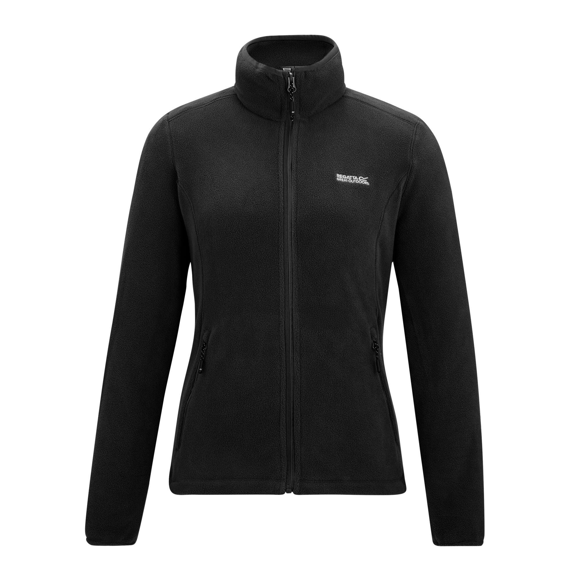 Forro polar de mujer Floreo IV Regatta - Negro Negro-5