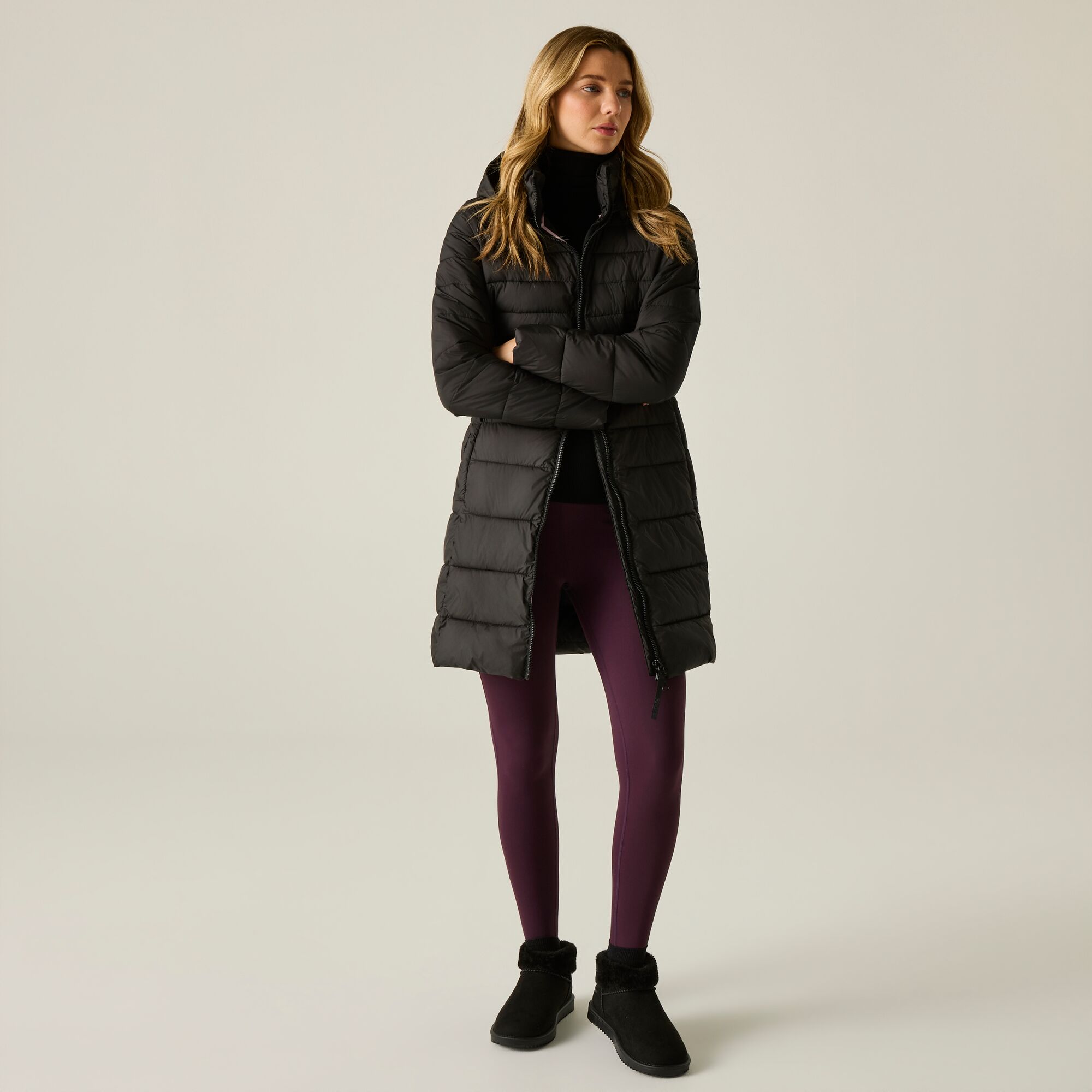 Chaqueta de mujer Amara Regatta - Negro Negro-3