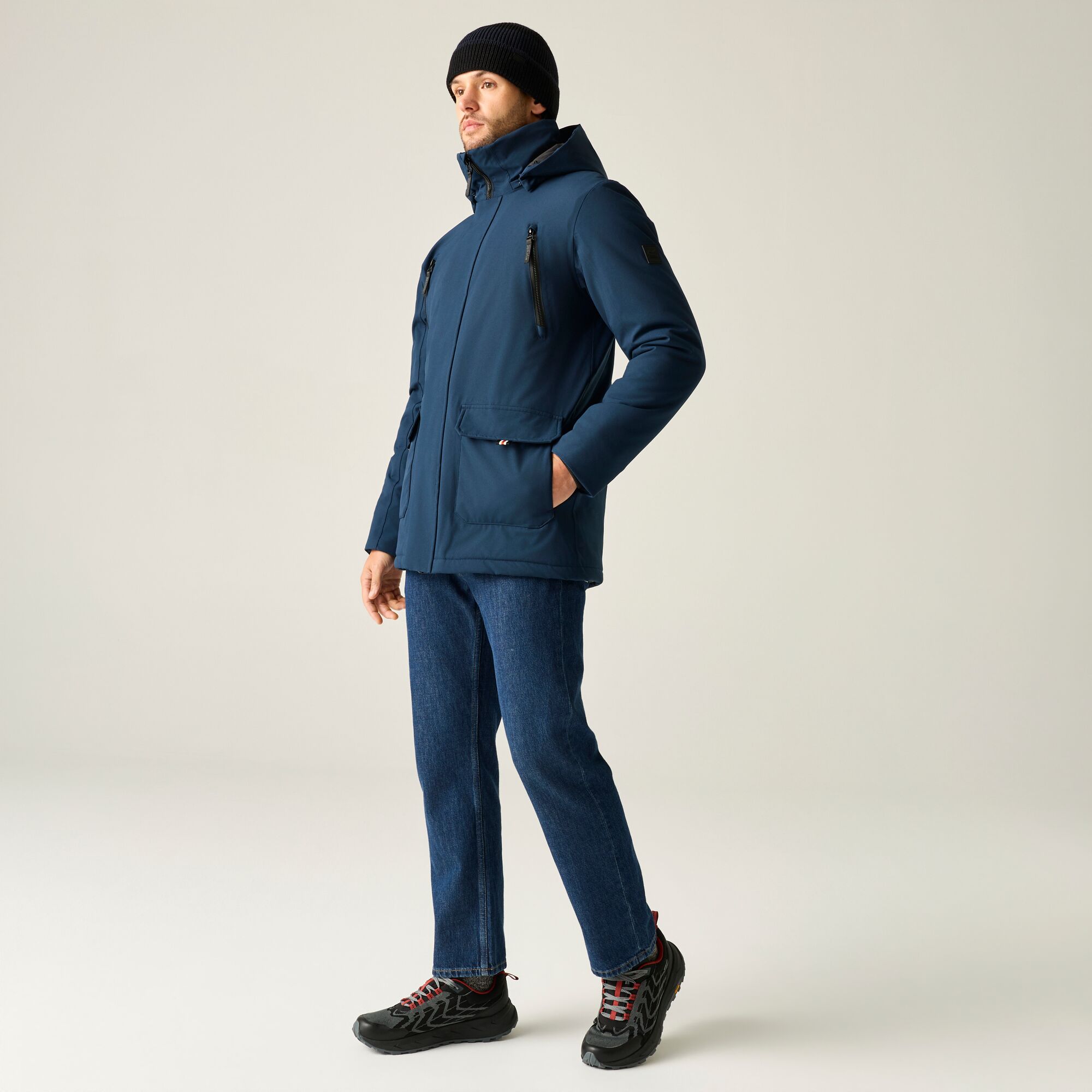 Chaqueta de hombre Marron Regatta - Azul marino Azul marino-3