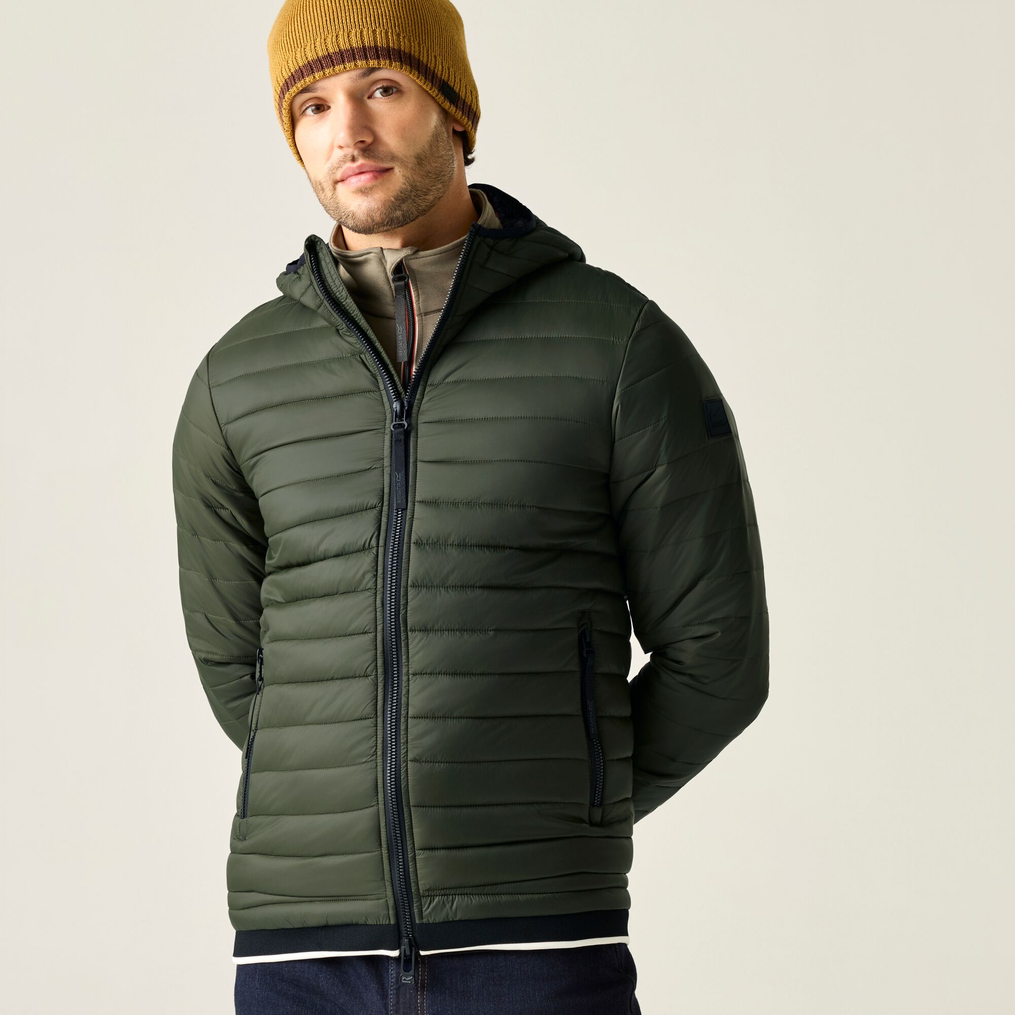 Imagen 0 de Chaqueta de hombre Haile Regatta Verde militar