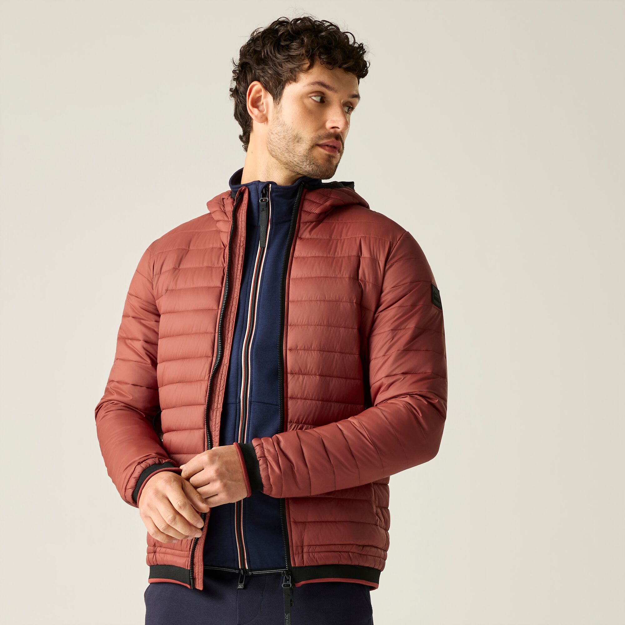 Chaqueta de hombre Haile Regatta - Coral Coral-3