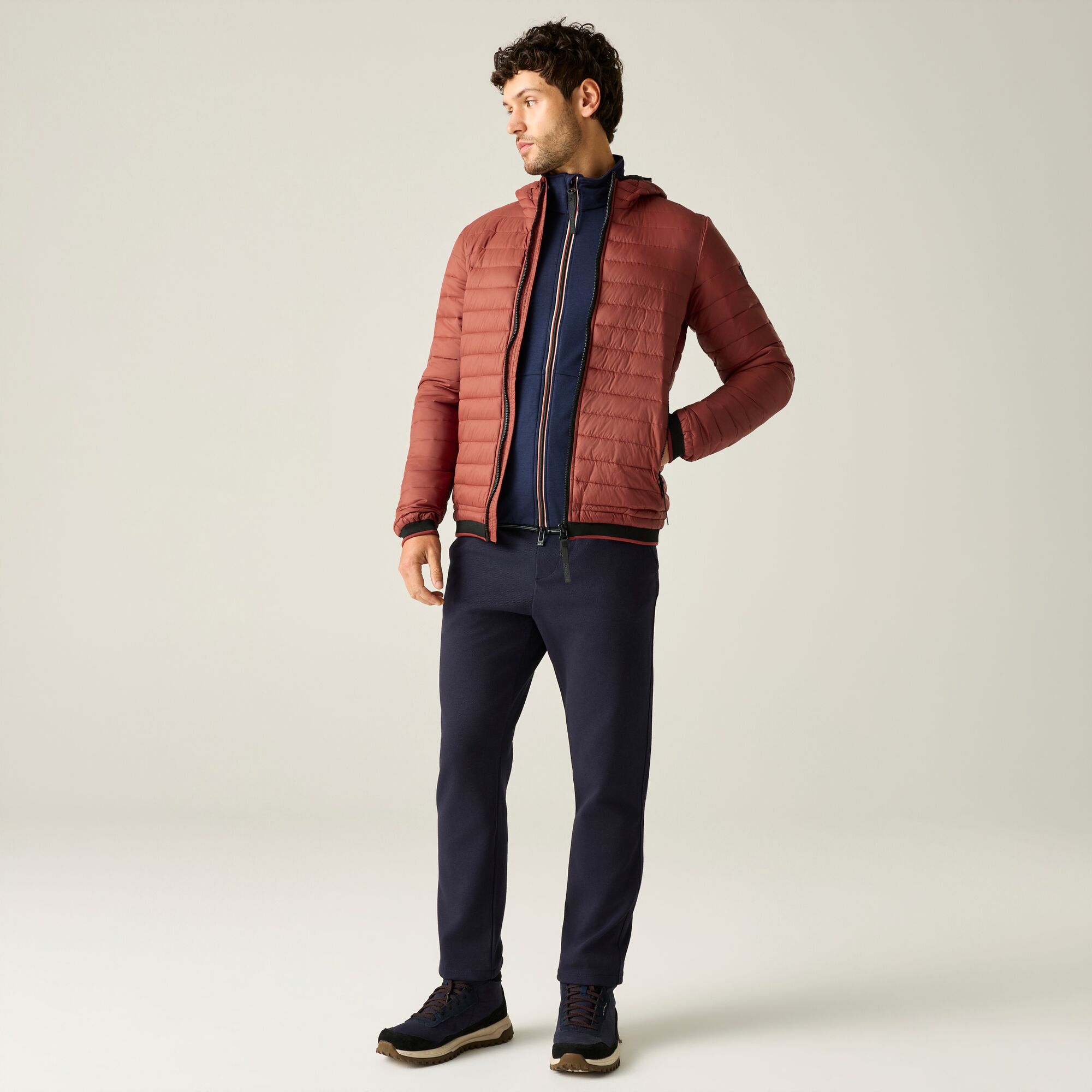 Chaqueta de hombre Haile Regatta - Coral Coral-4