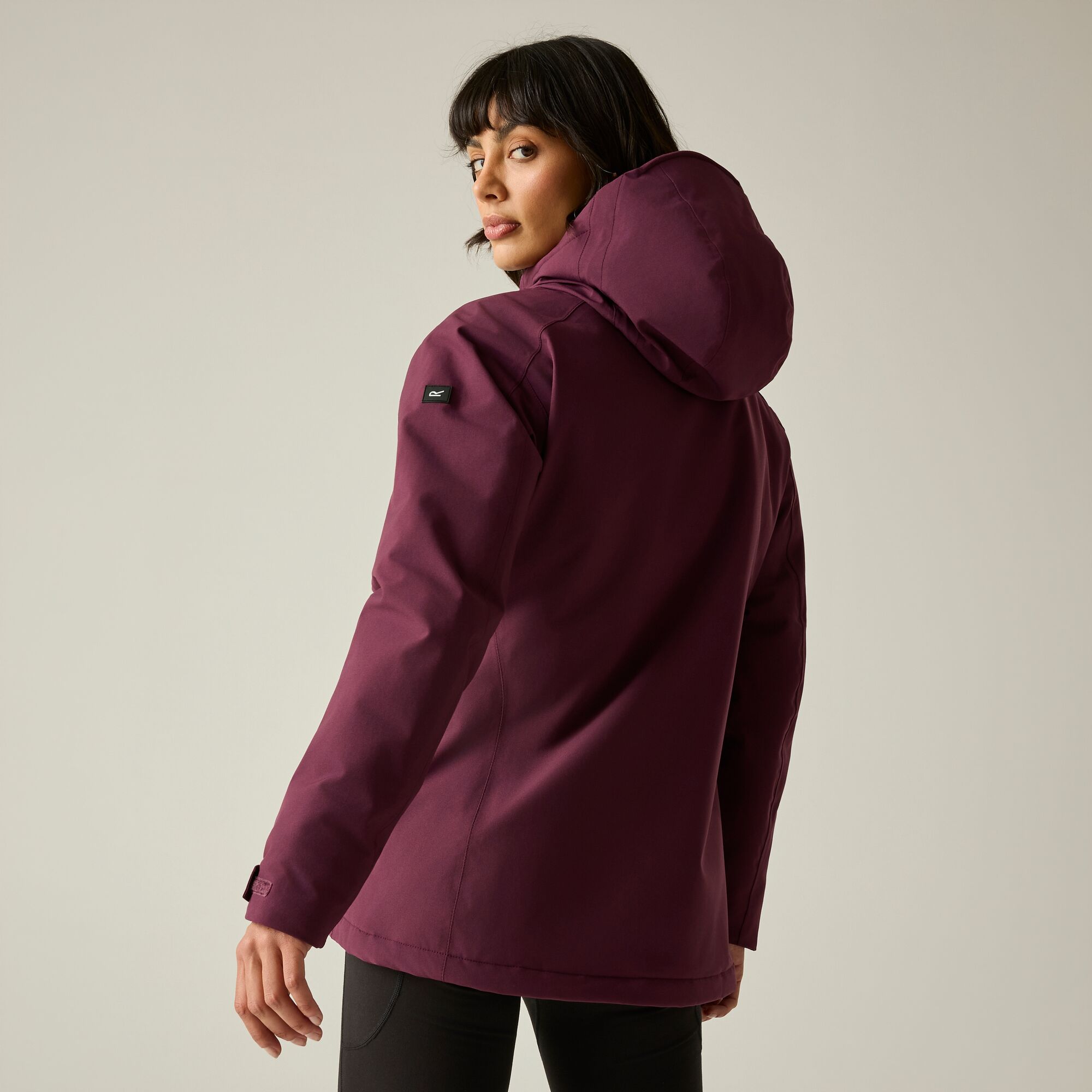 Chaqueta de mujer Highton Stretch Padded Regatta - Ciruela Ciruela-4
