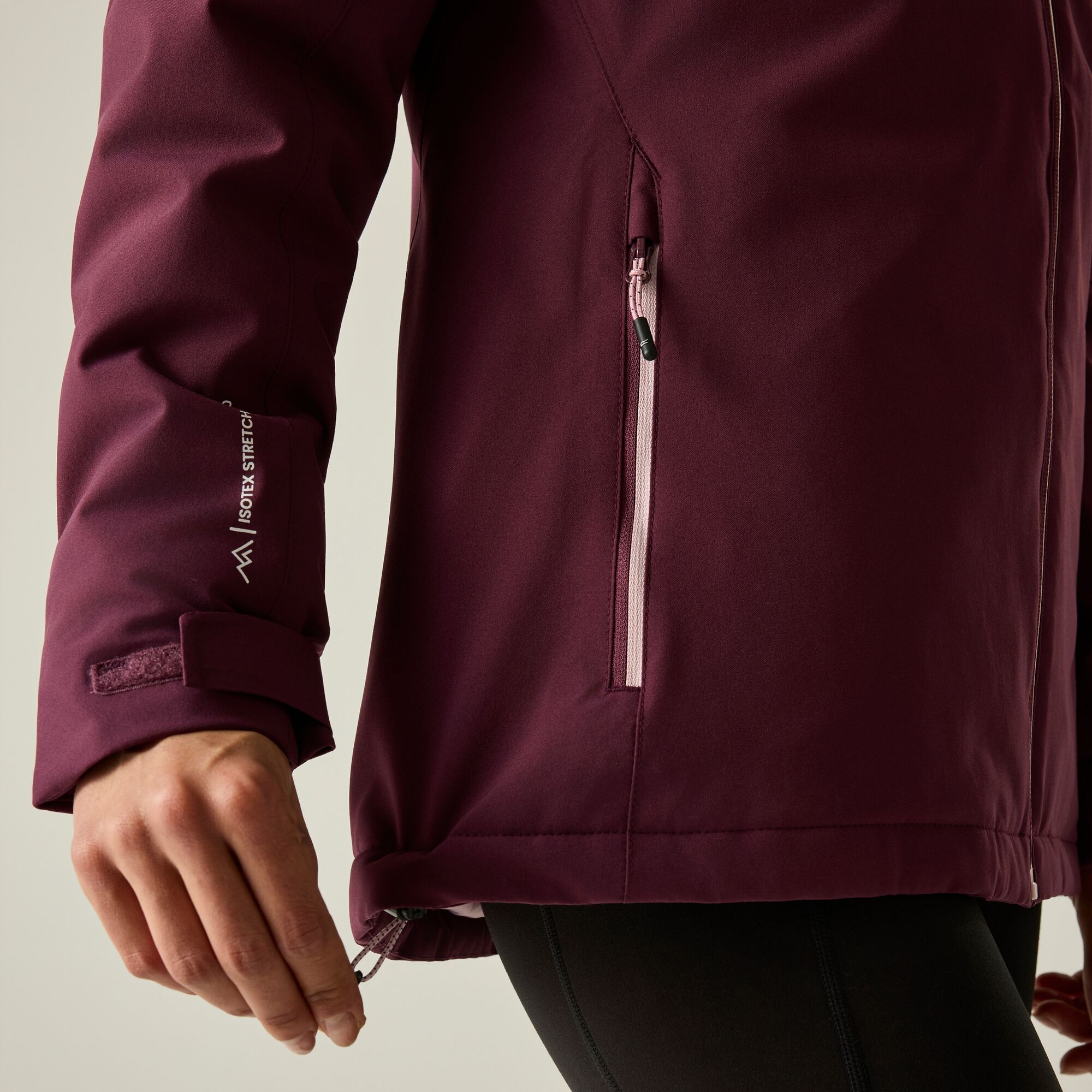 Chaqueta de mujer Highton Stretch Padded Regatta - Ciruela Ciruela-6