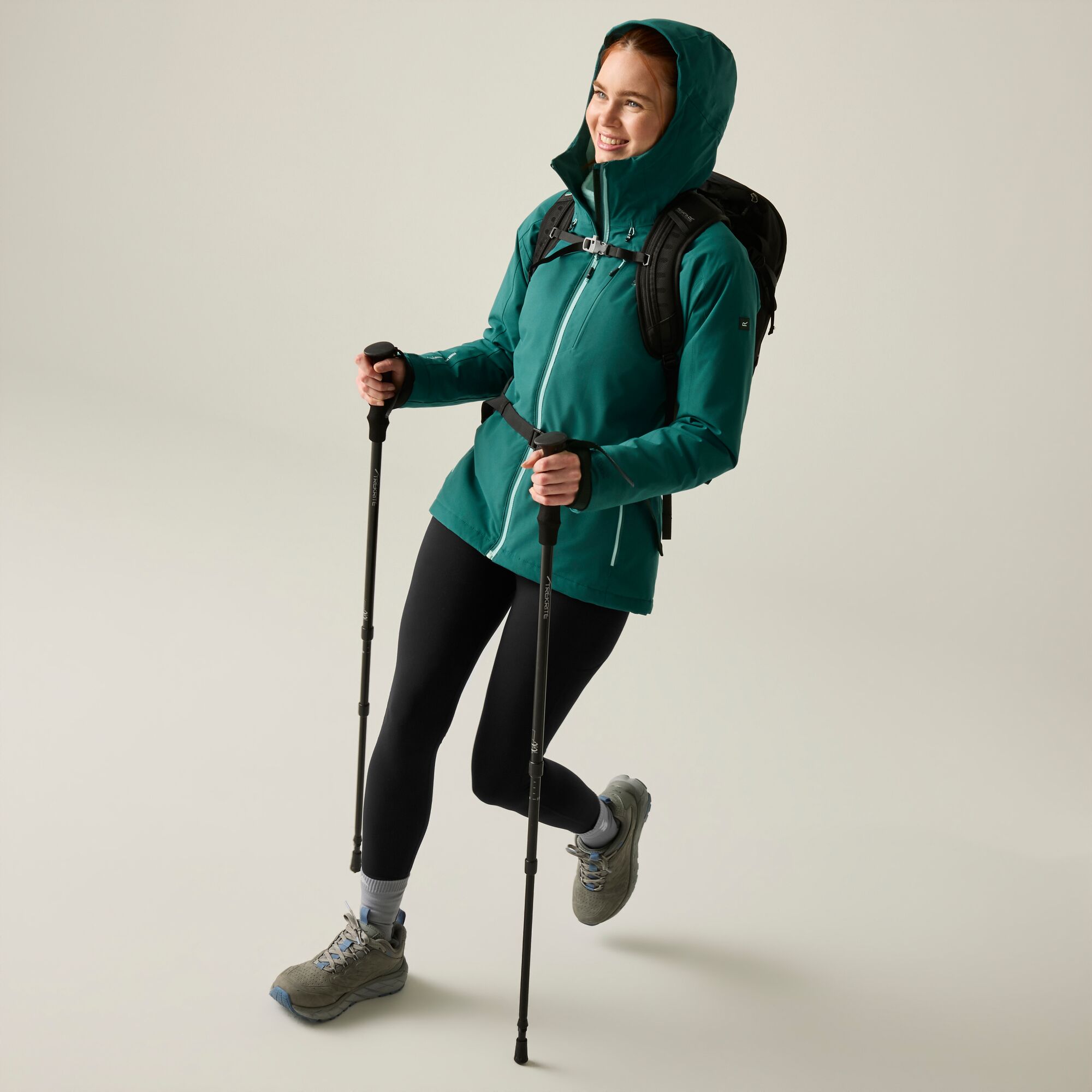 Chaqueta de mujer Highton Stretch Padded Regatta - Verde azulado Verde azulado-4