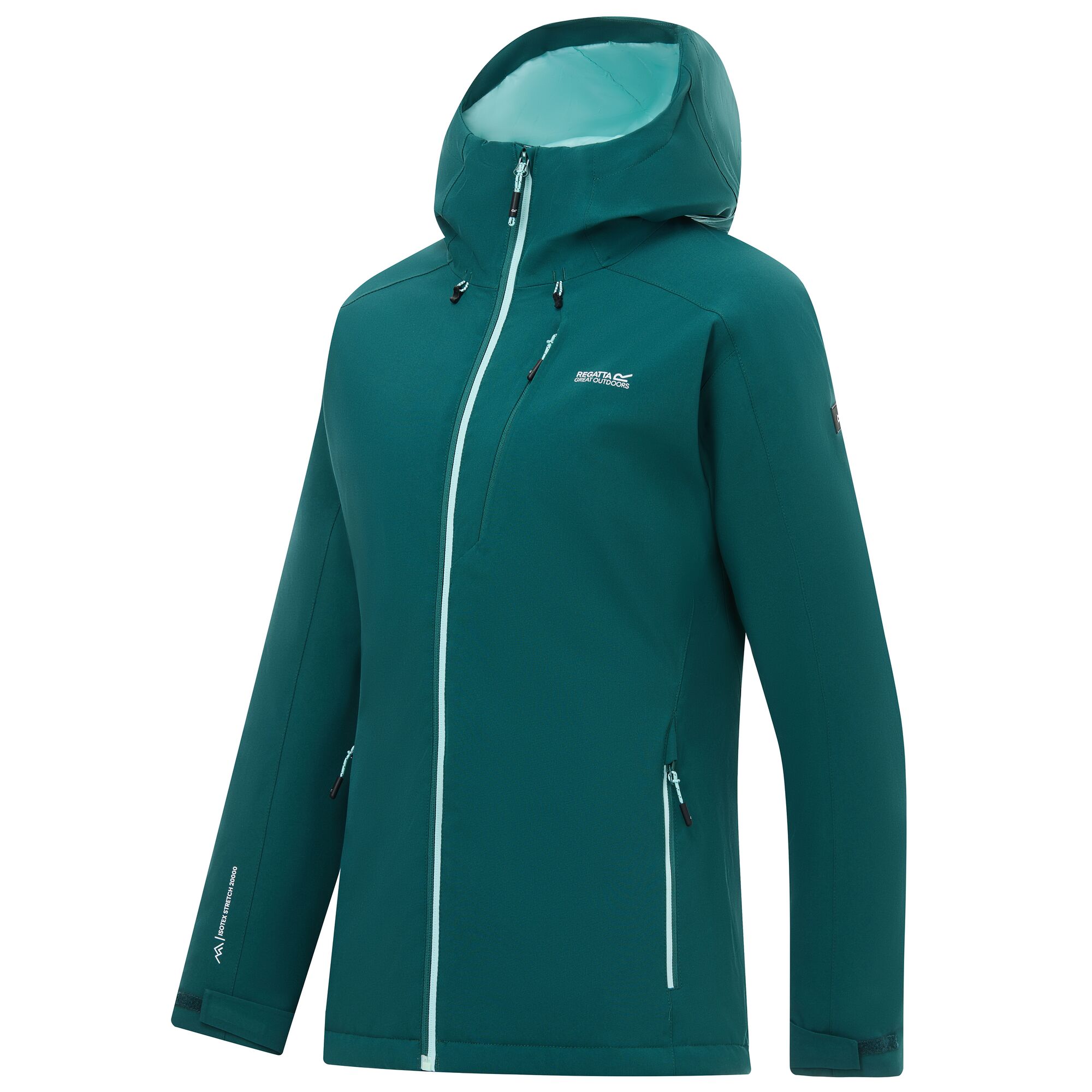 Chaqueta de mujer Highton Stretch Padded Regatta - Verde azulado Verde azulado-6