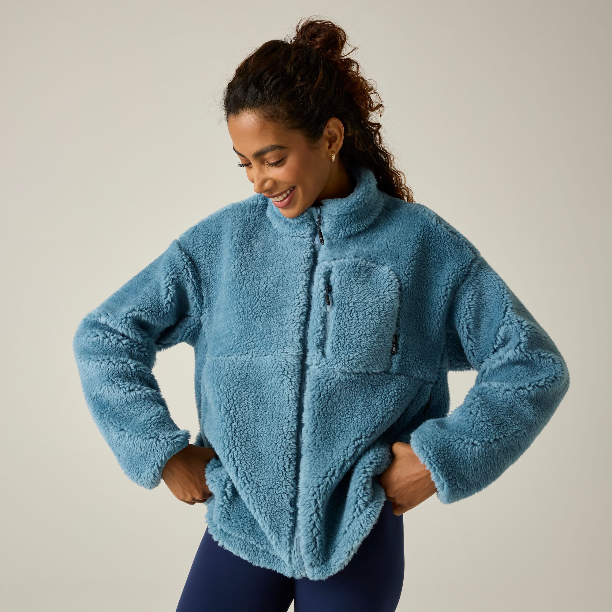 Forro polar de mujer Roswind Water Resistant Regatta - Azul grisáceo Azul grisáceo-1