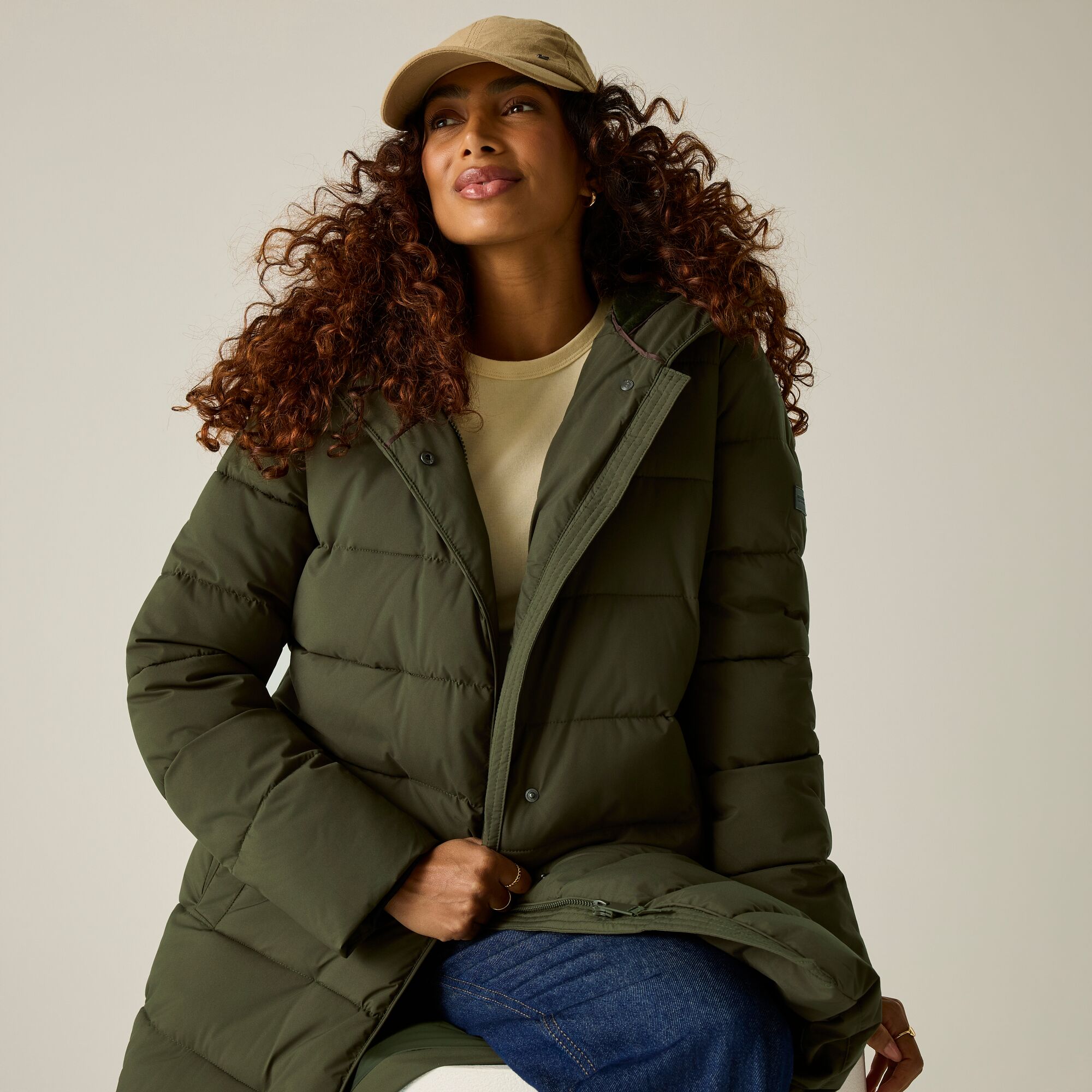 Imagen 4 de Chaqueta de mujer Nehiala Regatta - Verde militar Verde militar
