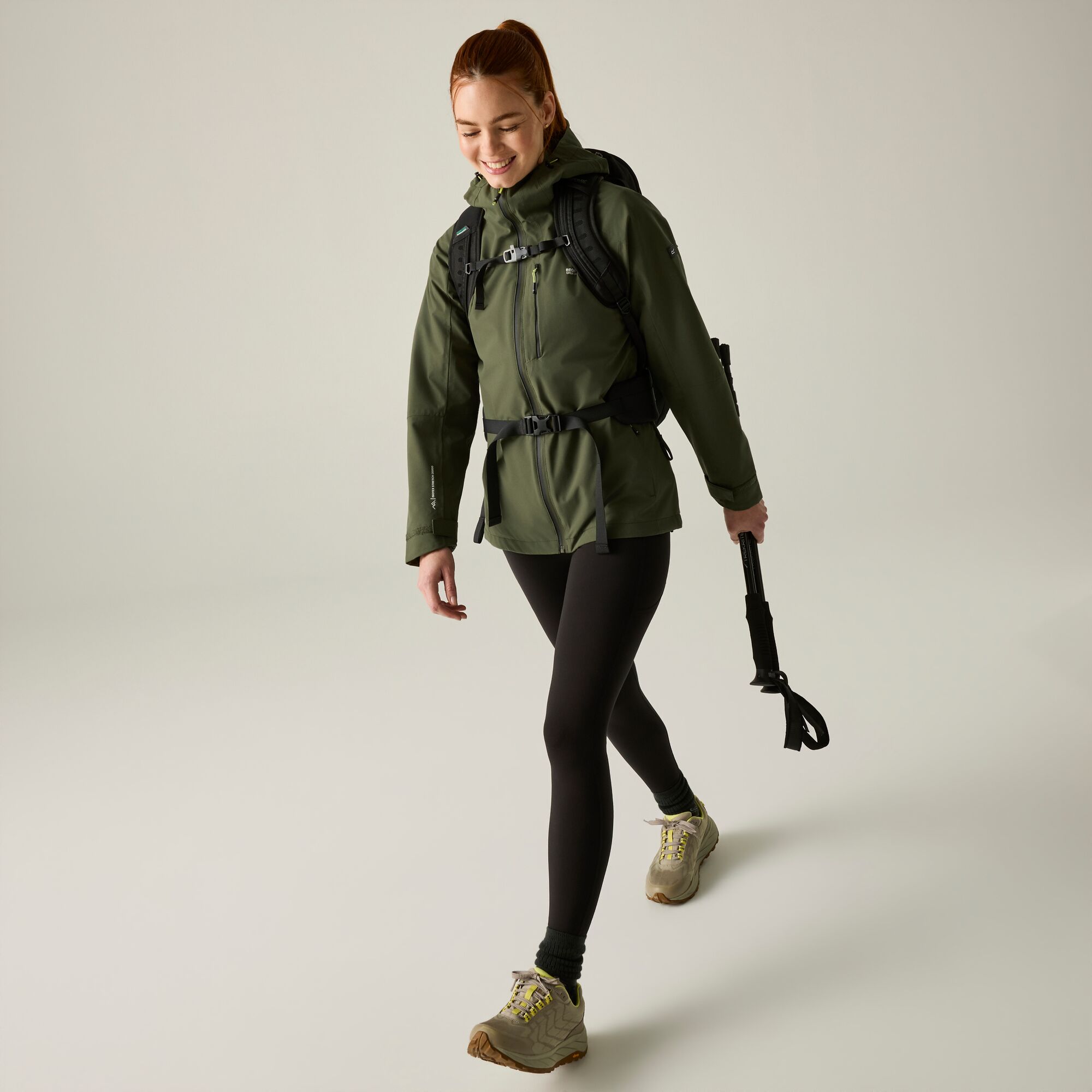 Chubasquero de mujer Birchdale II Regatta - Verde militar Verde militar-2