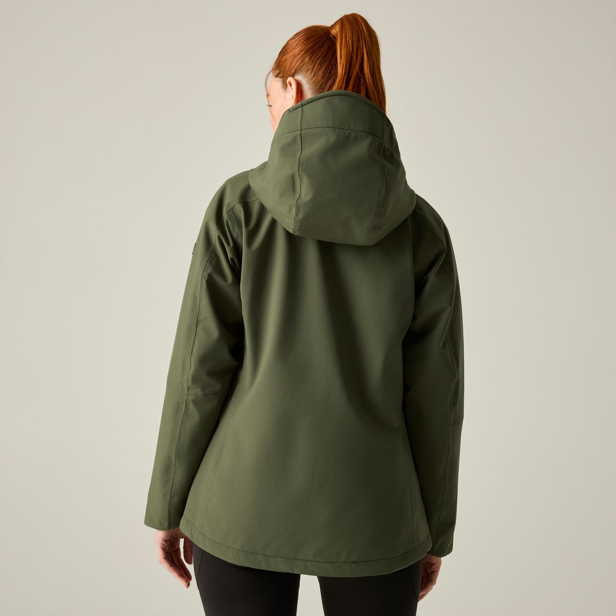 Chubasquero de mujer Birchdale II Regatta - Verde militar Verde militar-3