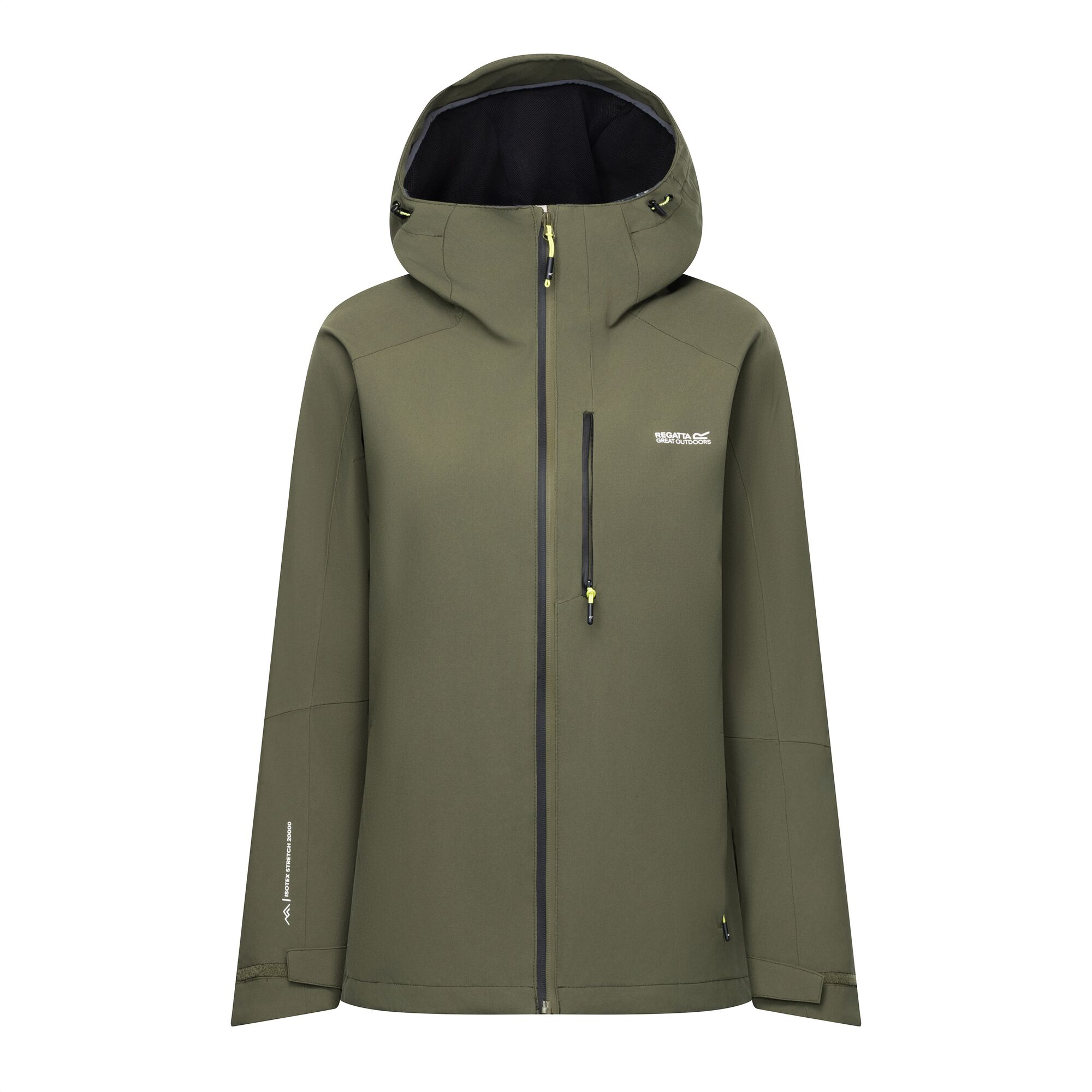 Chubasquero de mujer Birchdale II Regatta - Verde militar Verde militar-5