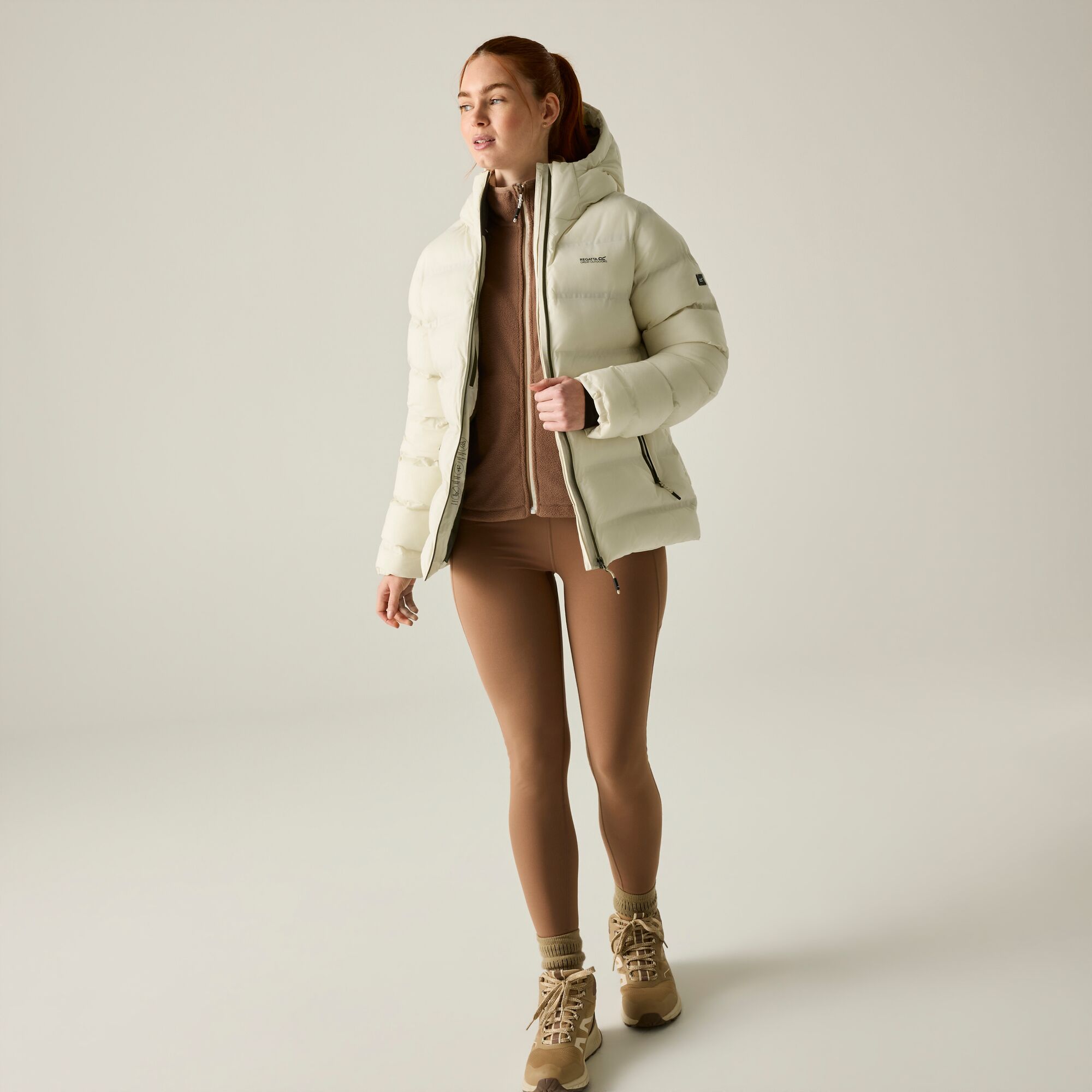 Imagen 4 de Chaqueta de mujer Altoro Thermal Regatta - Crema Crema