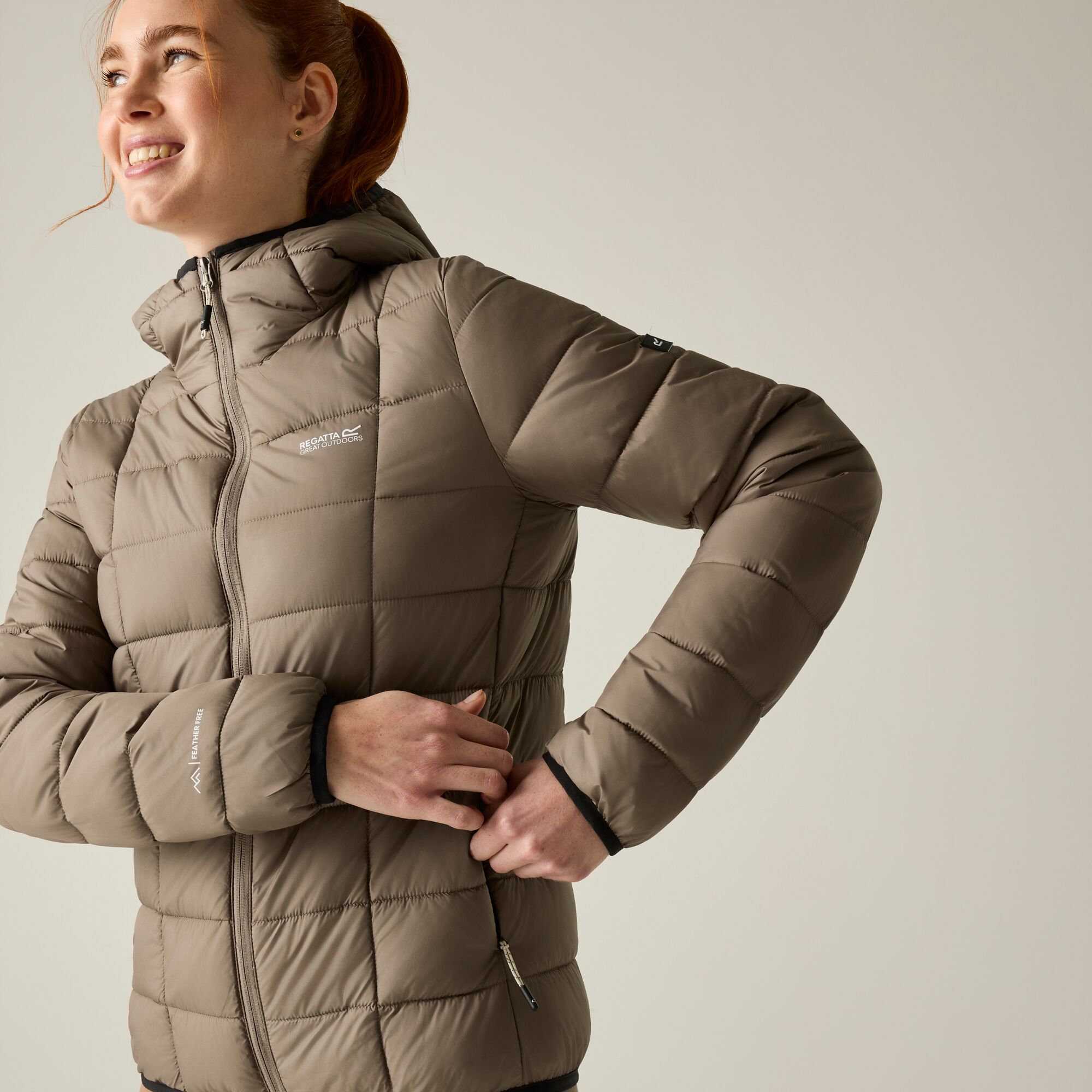 Chaqueta de mujer Asper Regatta - Topo Topo-1