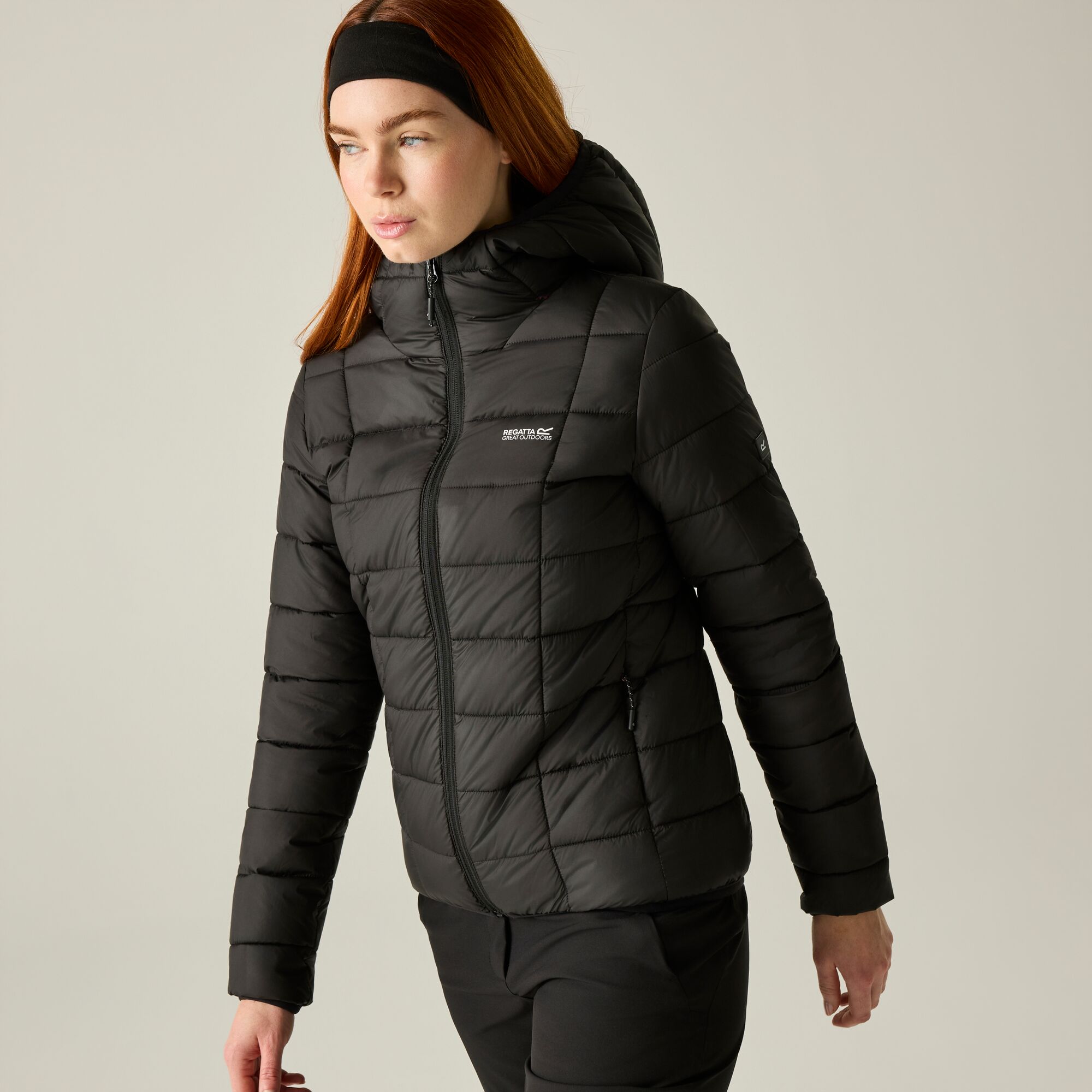 Chaqueta de mujer Asper Regatta - Negro Negro-3